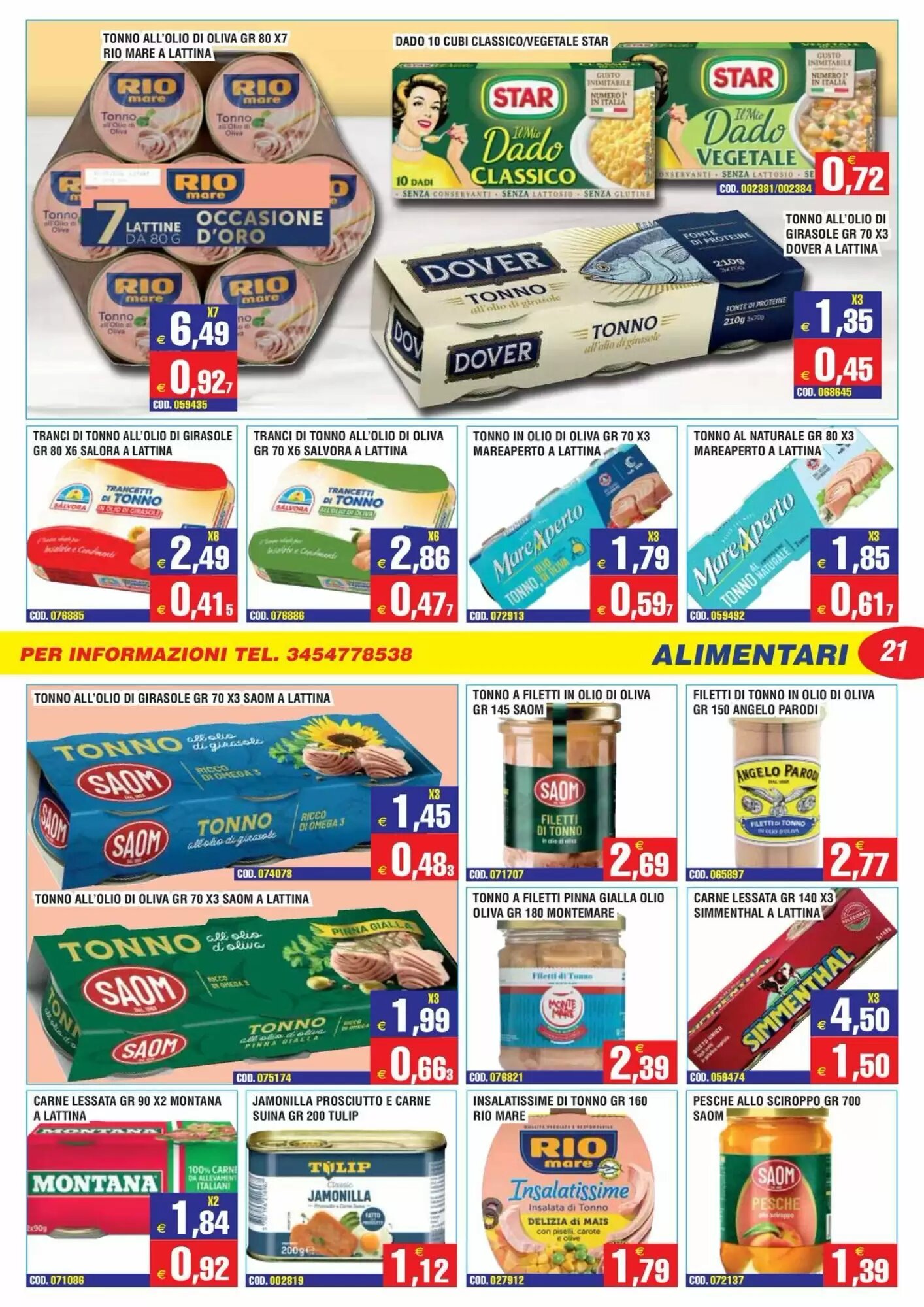 Volantino promozionale Immenso Cash  valide dal 18/05/2026 - Pagina 21.