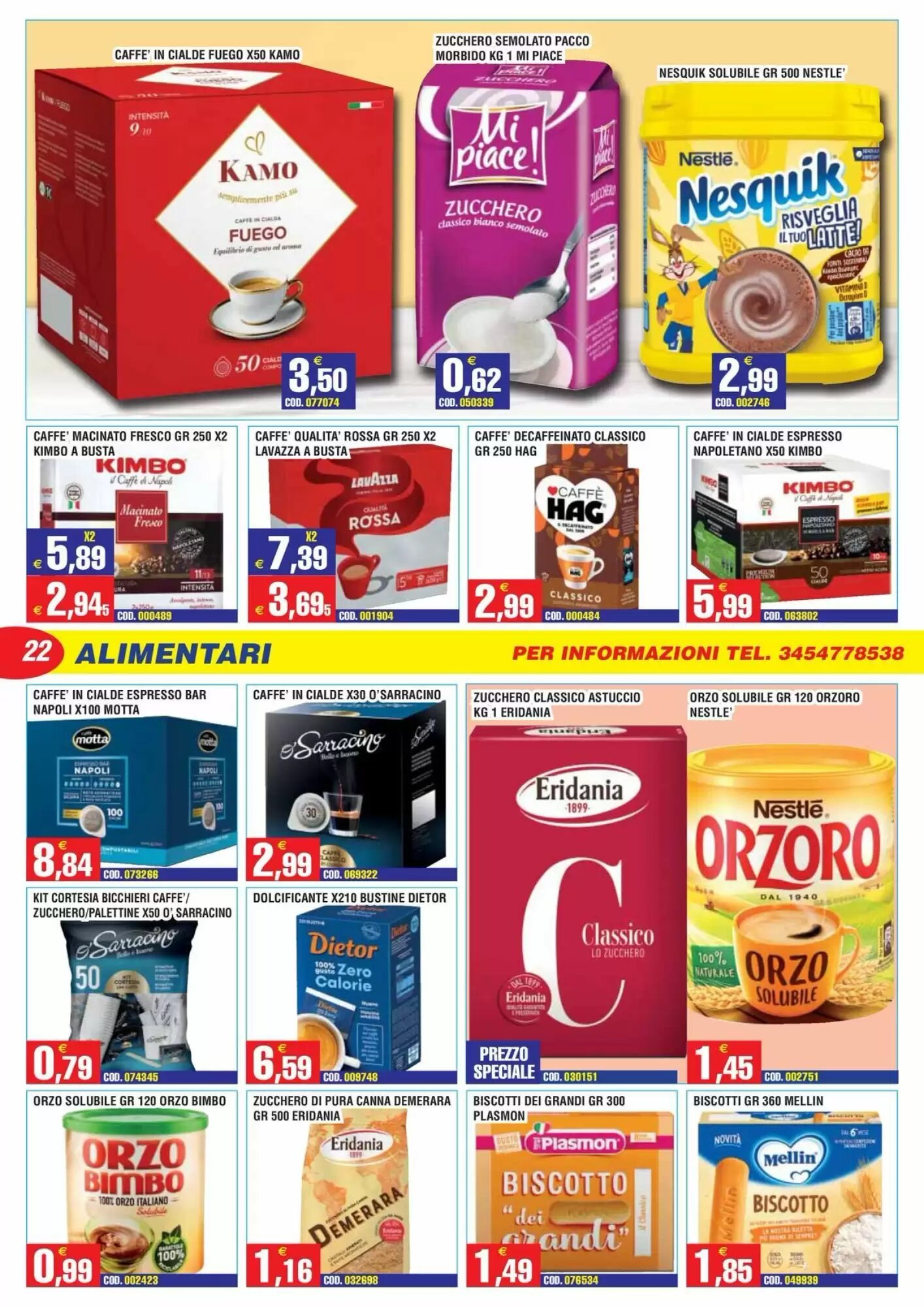 Volantino promozionale Immenso Cash  valide dal 18/05/2026 - Pagina 22.
