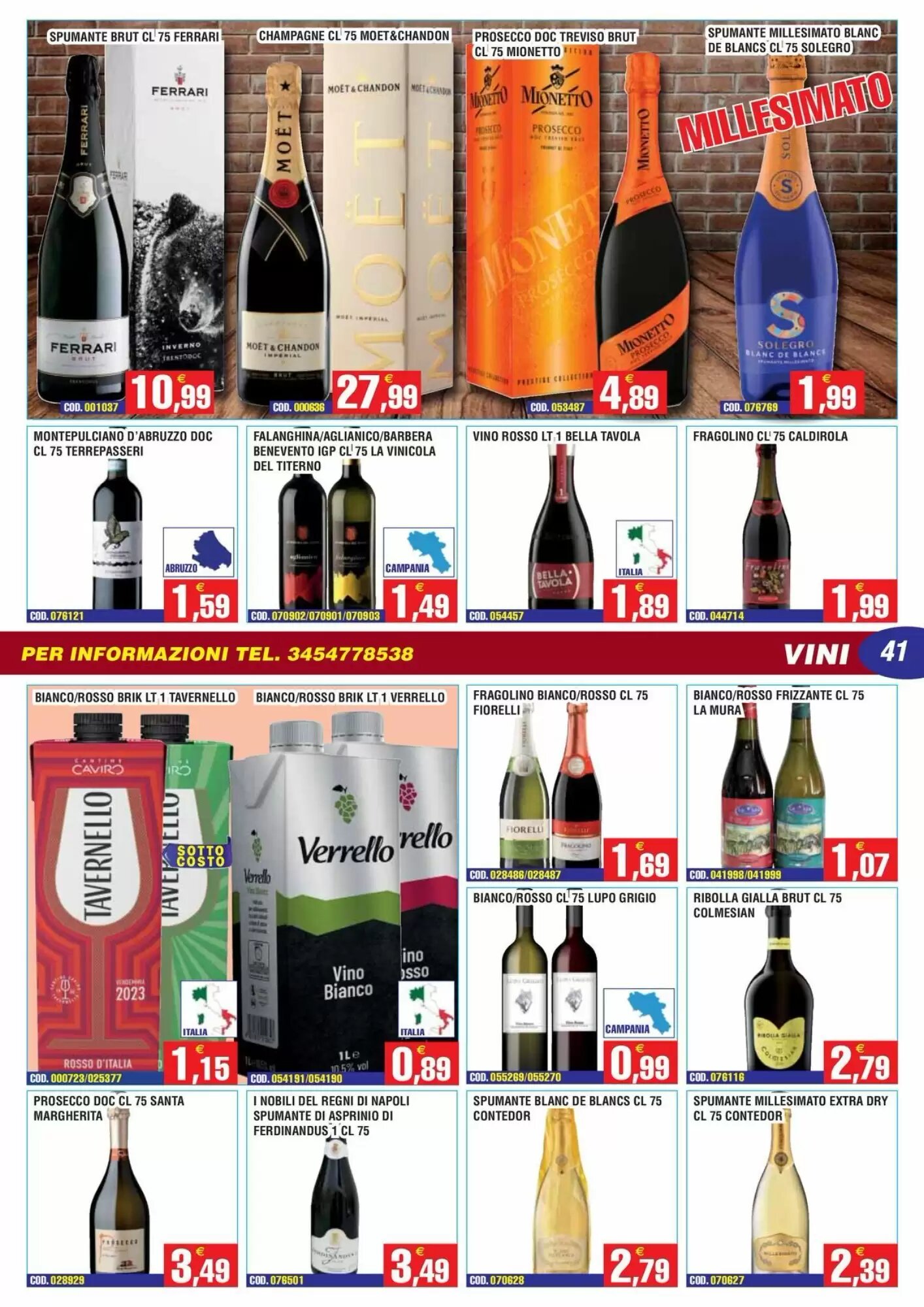 Volantino promozionale Immenso Cash  valide dal 18/05/2026 - Pagina 41.