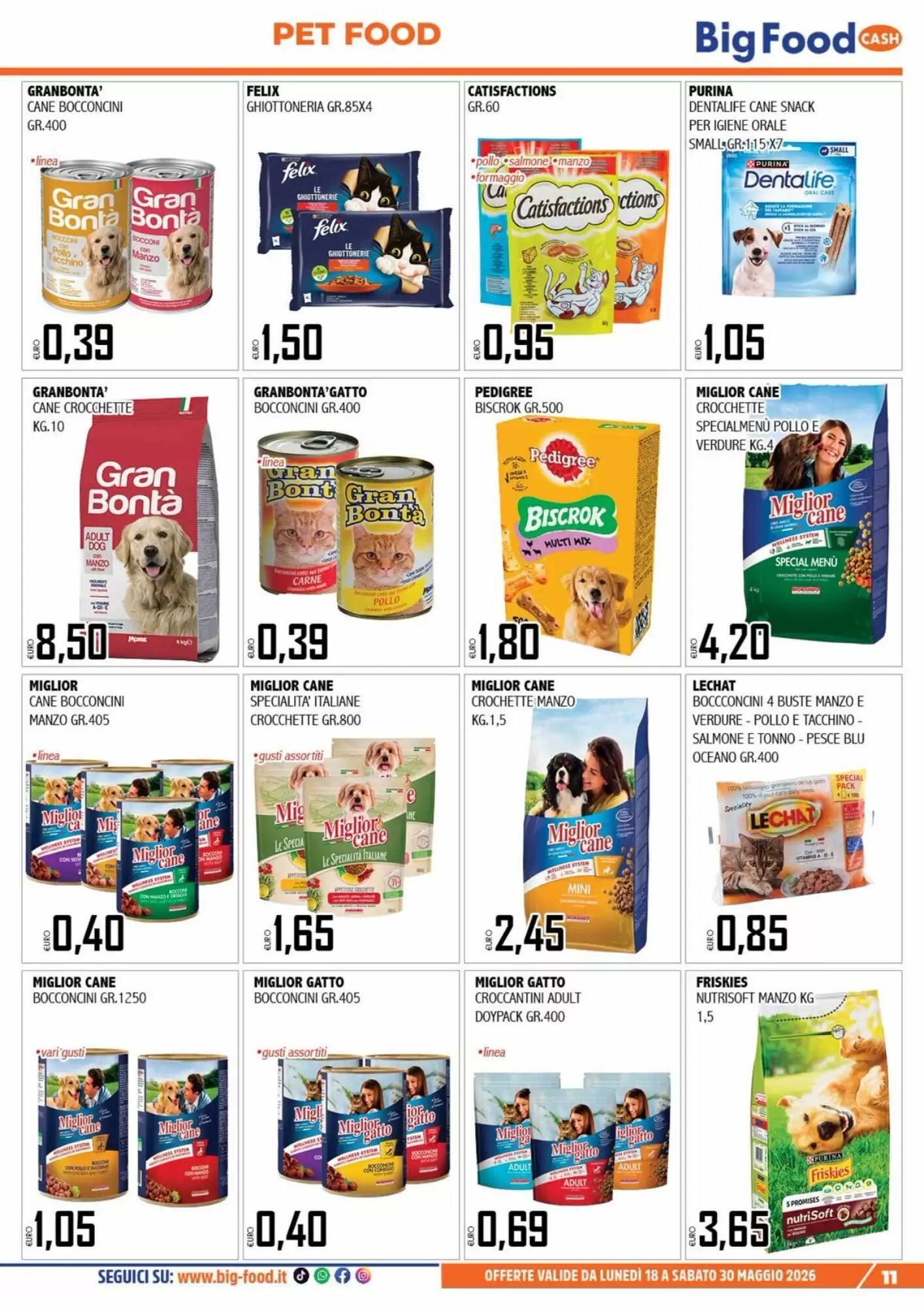 Volantino promozionale Big Food  valide dal 18/05/2026 - Pagina 11.