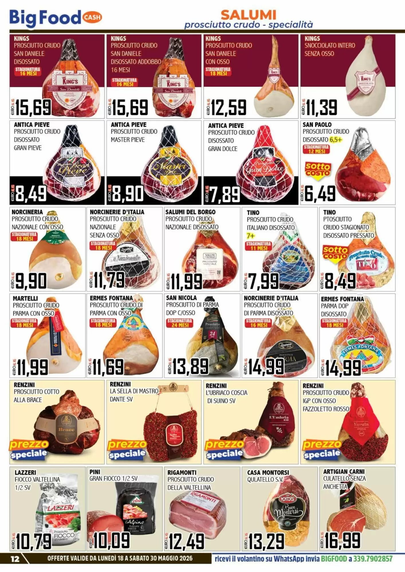 Volantino promozionale Big Food  valide dal 18/05/2026 - Pagina 12.
