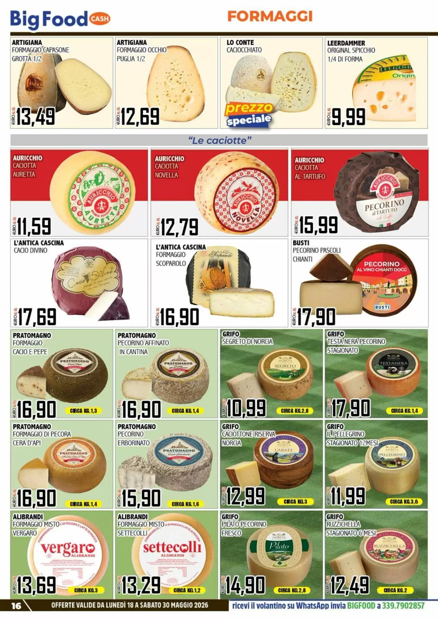 Volantino promozionale Big Food  valide dal 18/05/2026 - Pagina 16.