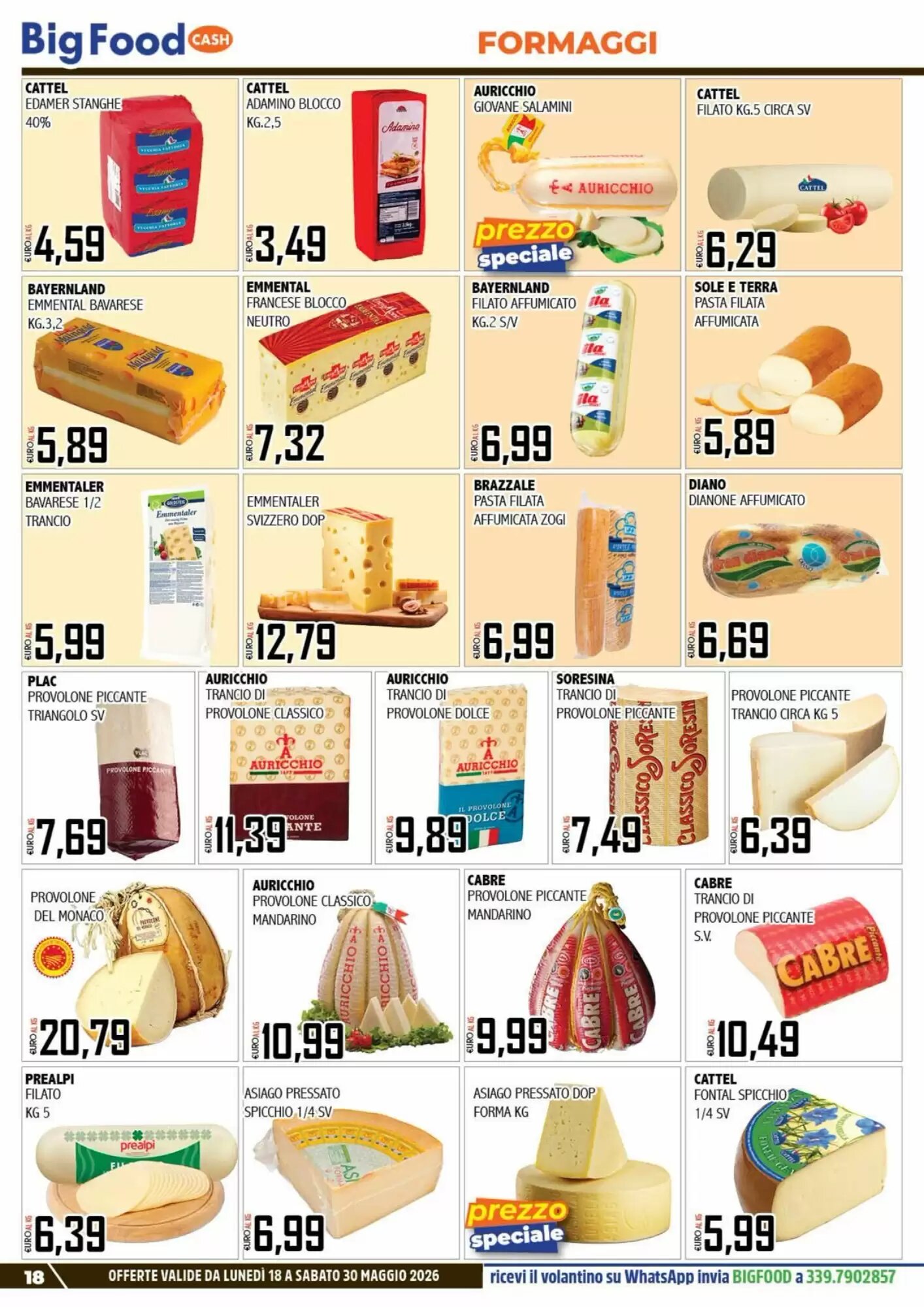 Volantino promozionale Big Food  valide dal 18/05/2026 - Pagina 18.