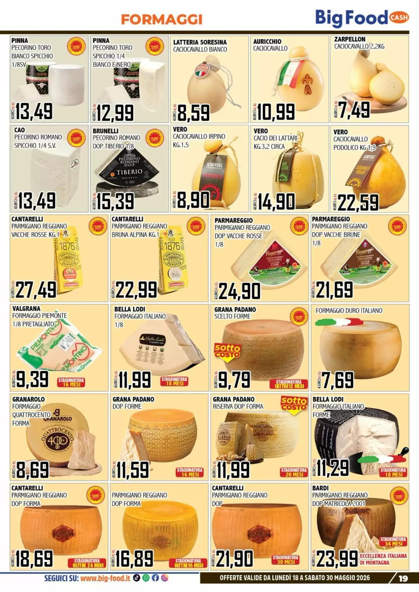 Volantino promozionale Big Food  valide dal 18/05/2026 - Pagina 19.