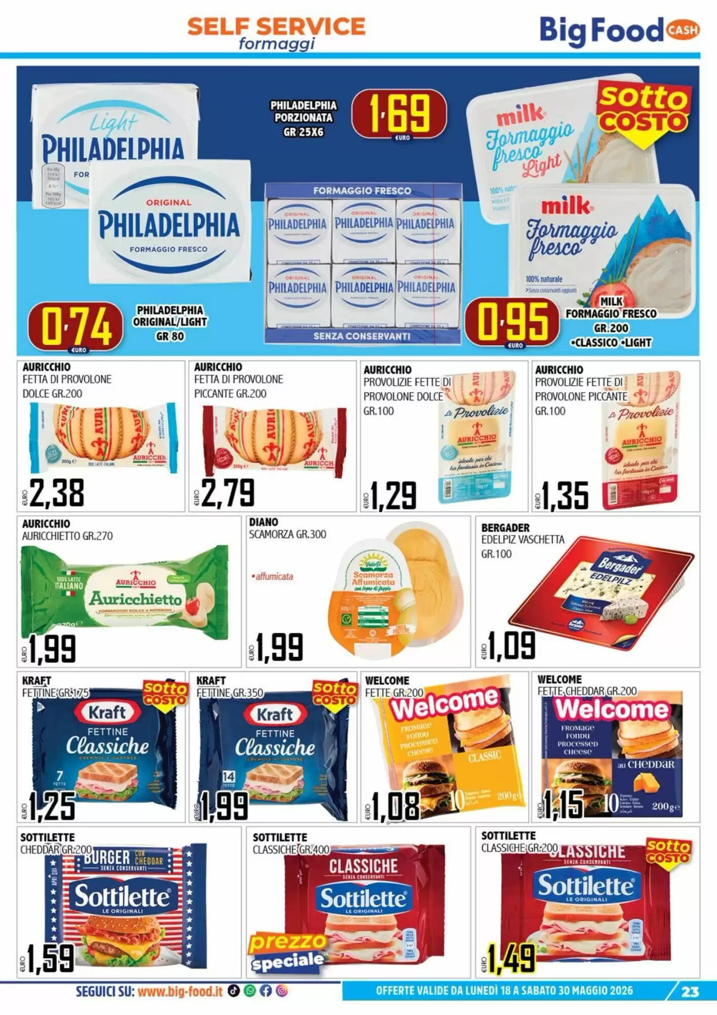 Volantino promozionale Big Food  valide dal 18/05/2026 - Pagina 23.