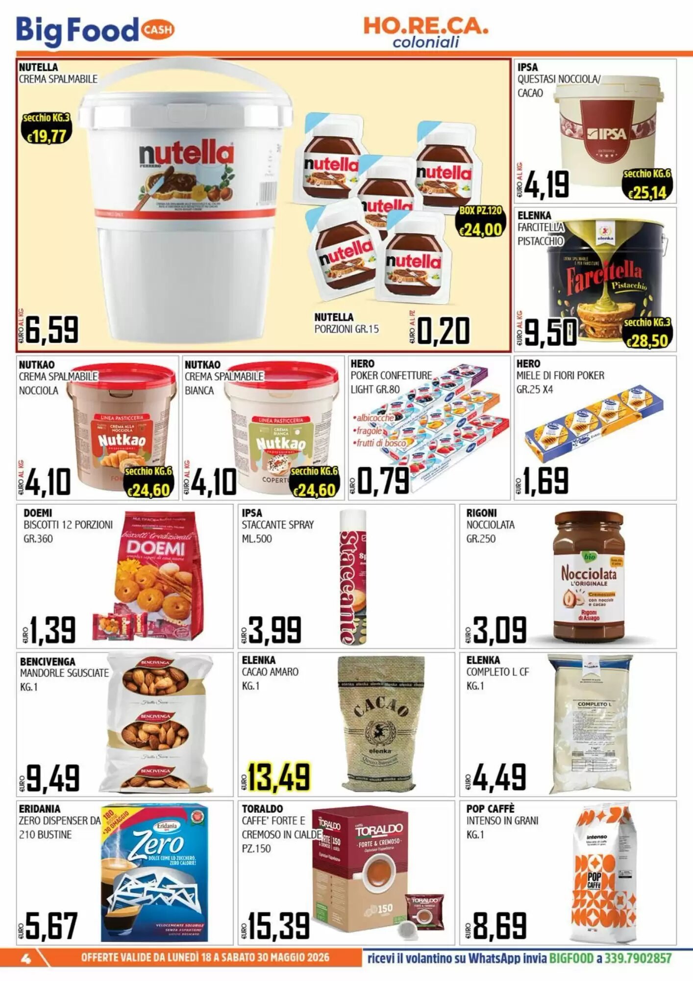 Volantino promozionale Big Food  valide dal 18/05/2026 - Pagina 4.