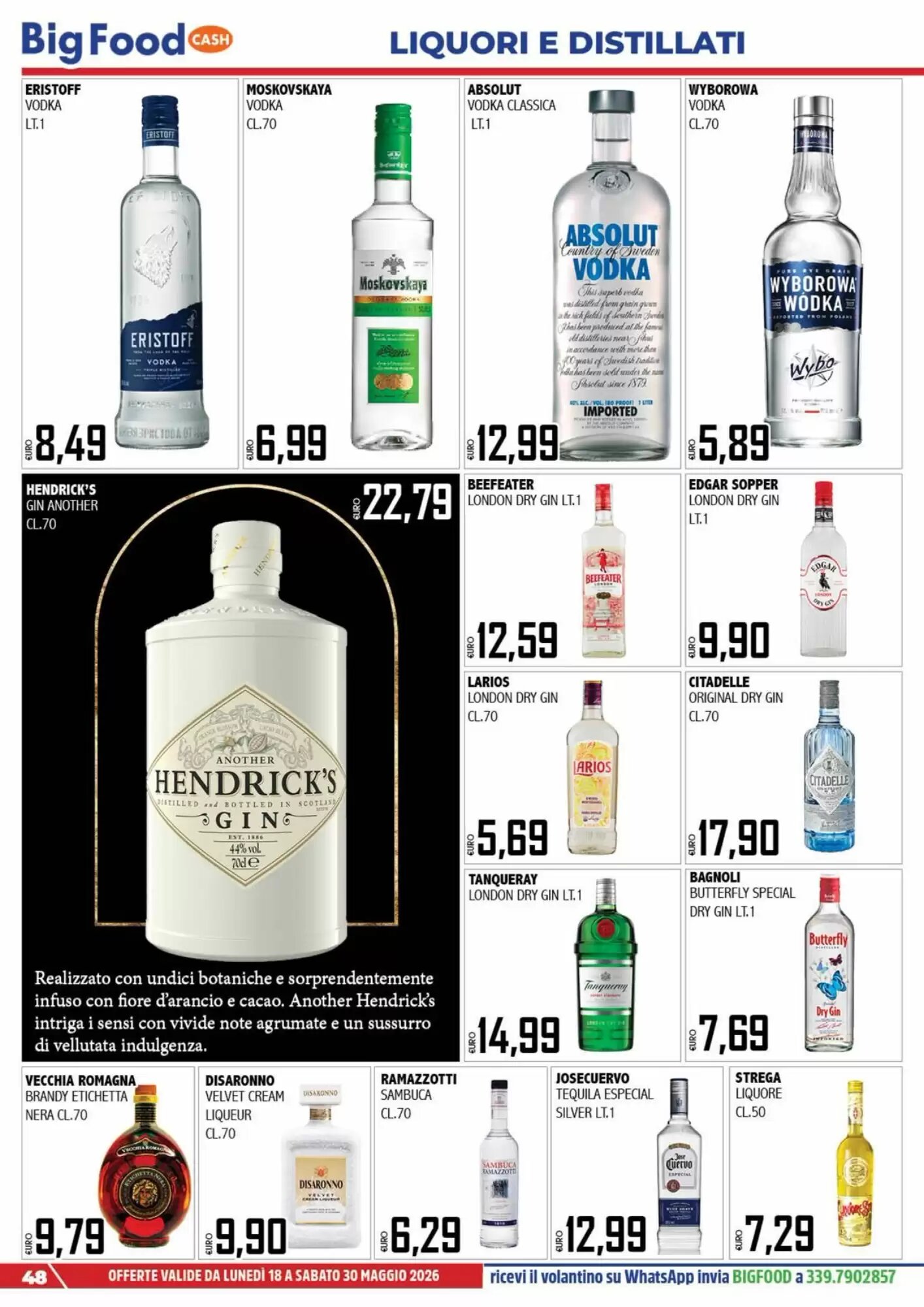 Volantino promozionale Big Food  valide dal 18/05/2026 - Pagina 48.