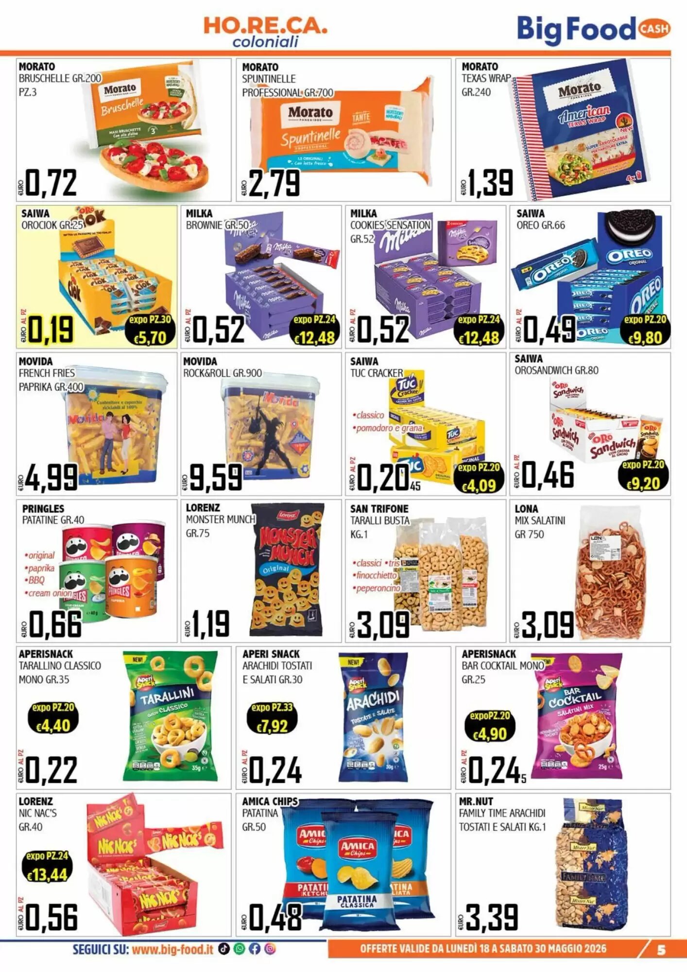 Volantino promozionale Big Food  valide dal 18/05/2026 - Pagina 5.