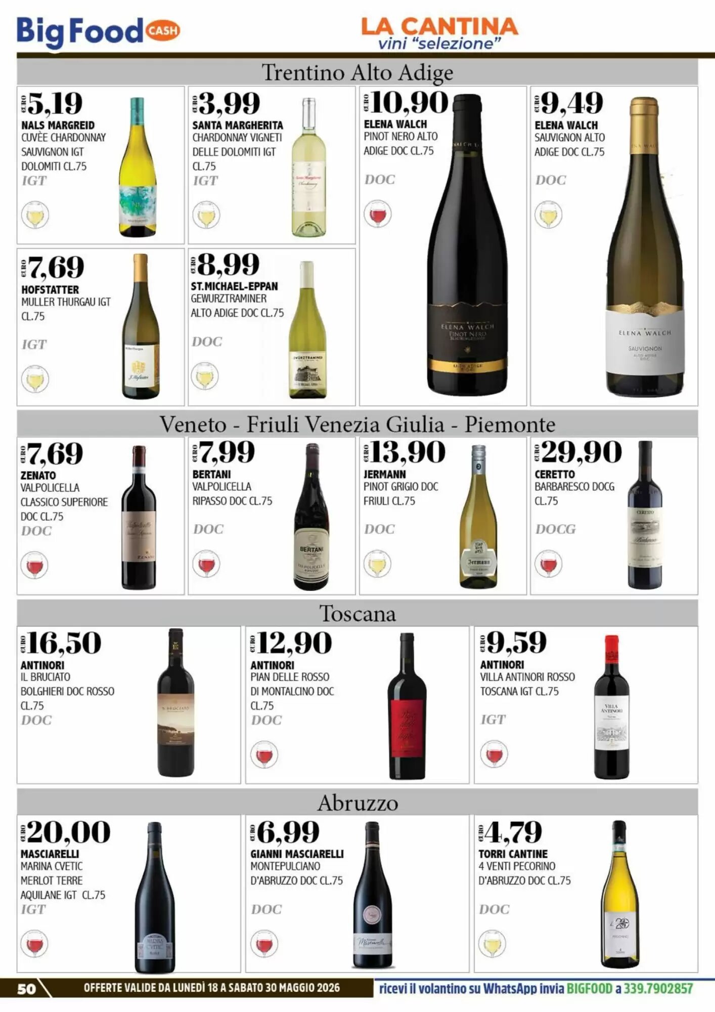 Volantino promozionale Big Food  valide dal 18/05/2026 - Pagina 50.