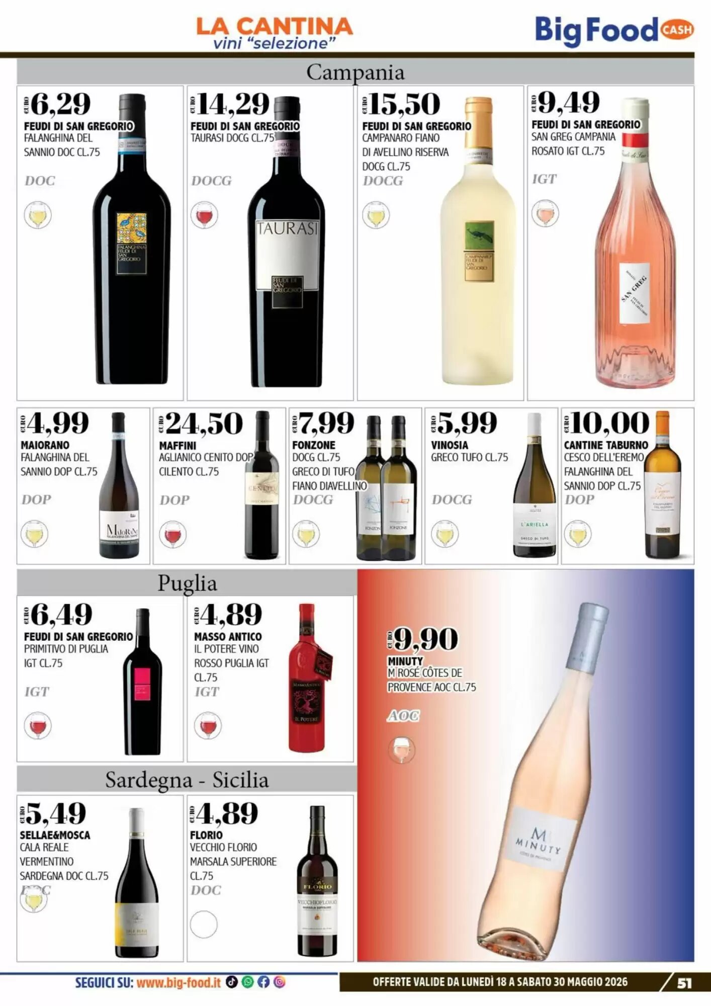 Volantino promozionale Big Food  valide dal 18/05/2026 - Pagina 51.