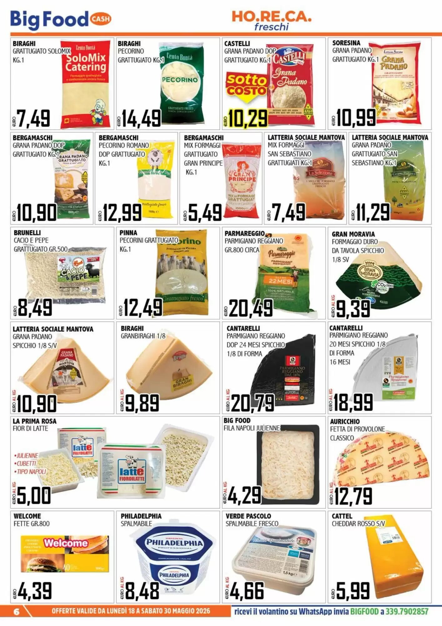 Volantino promozionale Big Food  valide dal 18/05/2026 - Pagina 6.