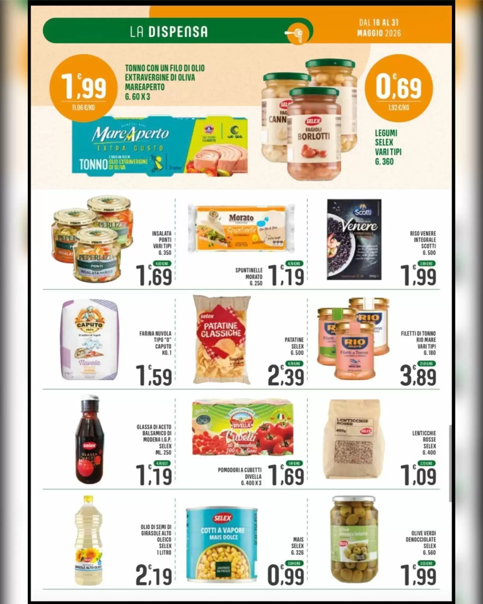 Volantino promozionale La Mimosa Supermercati  valide dal 18/05/2026 - Pagina 13.
