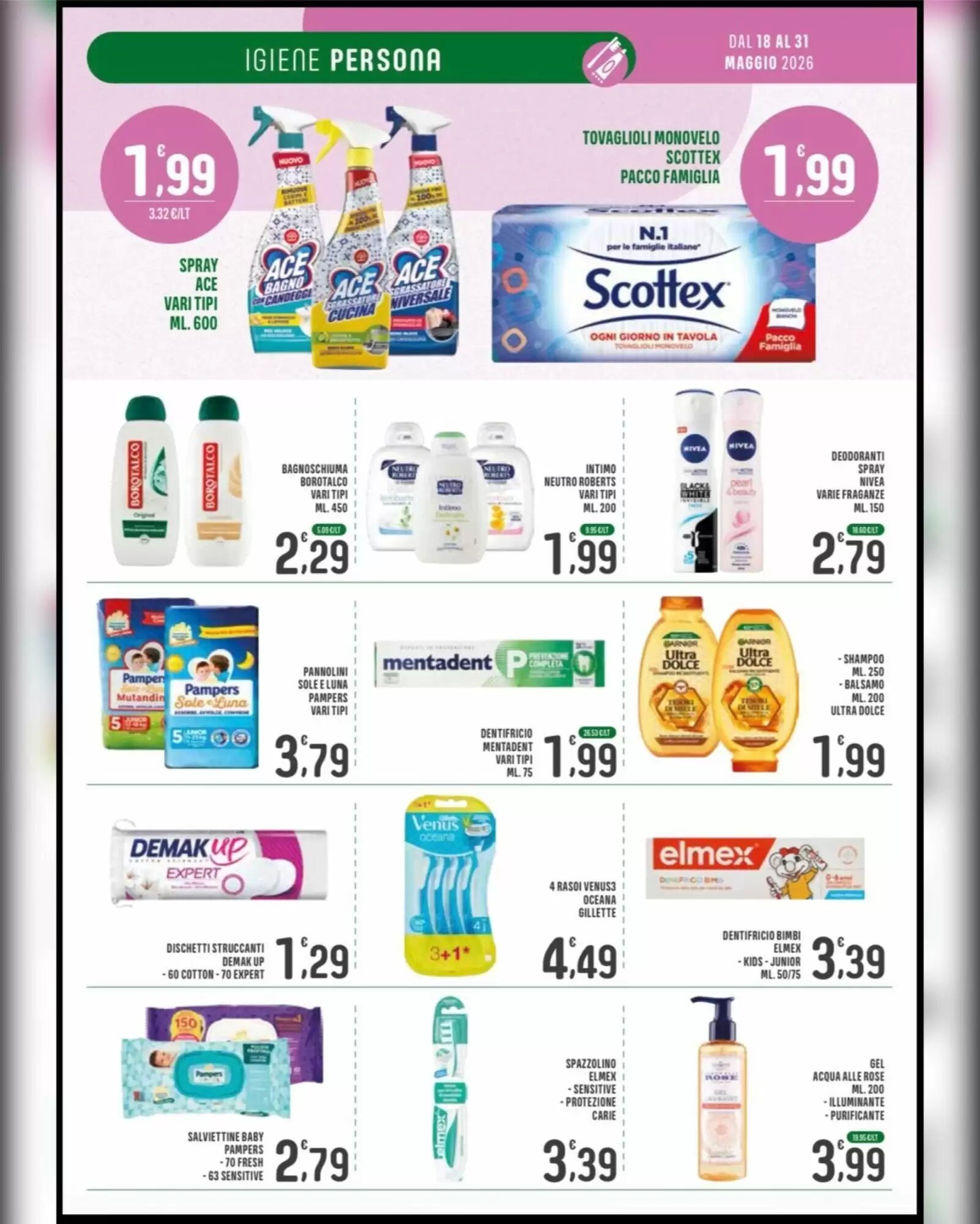 Volantino promozionale La Mimosa Supermercati  valide dal 18/05/2026 - Pagina 15.