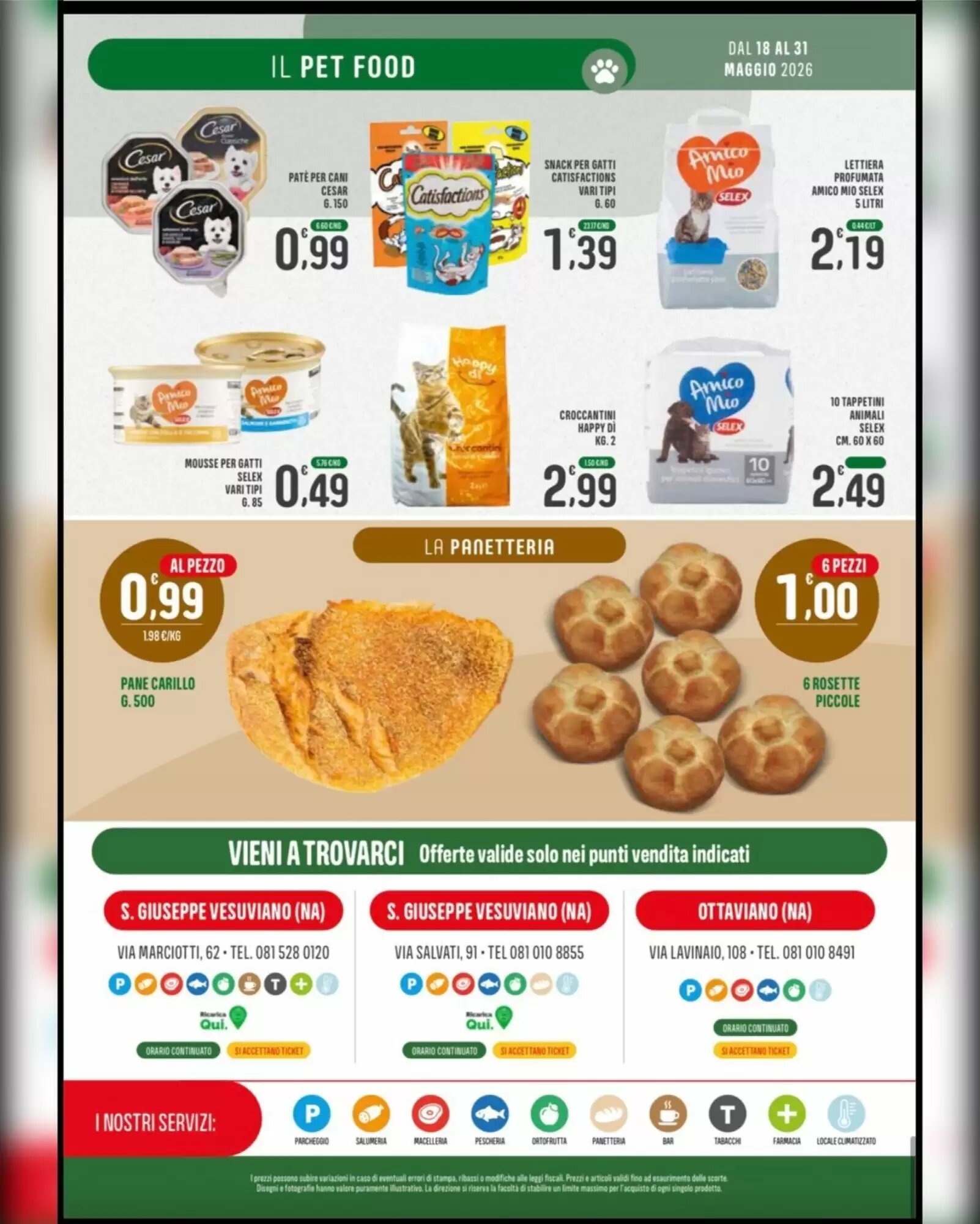 Volantino promozionale La Mimosa Supermercati  valide dal 18/05/2026 - Pagina 16.