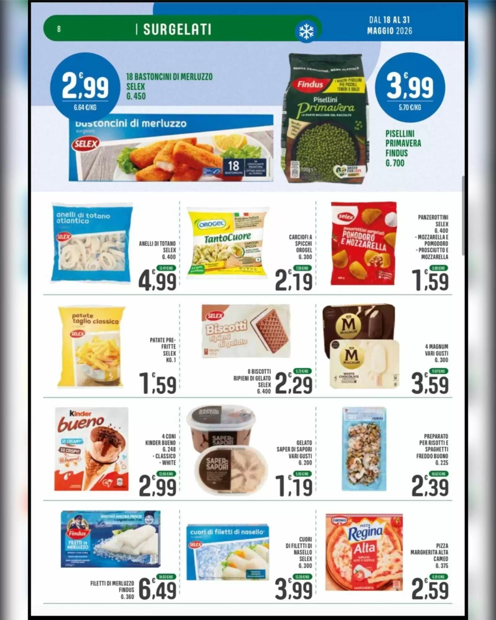 Volantino promozionale La Mimosa Supermercati  valide dal 18/05/2026 - Pagina 8.