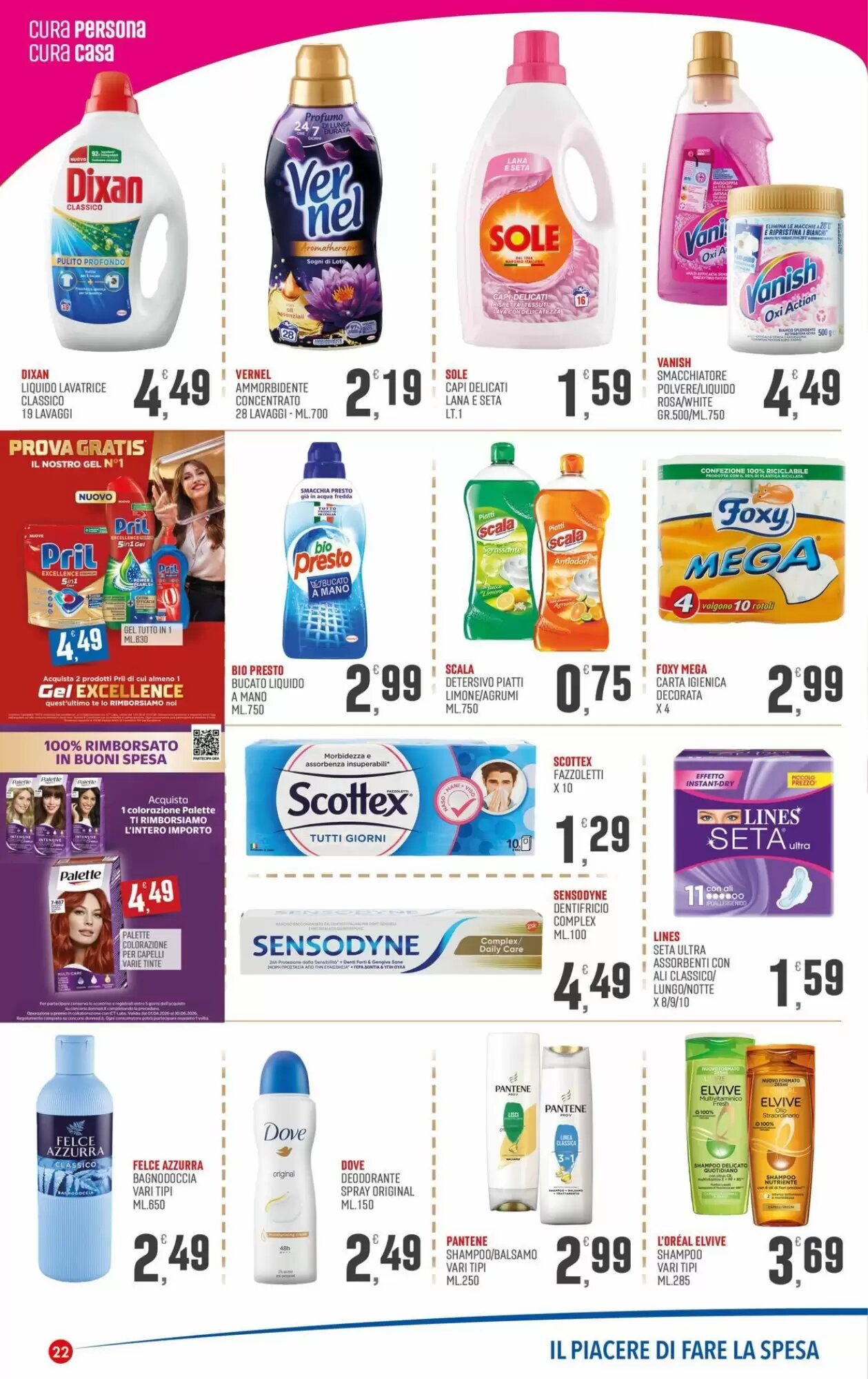 Volantino promozionale Marketpiù  valide dal 18/05/2026 - Pagina 22.