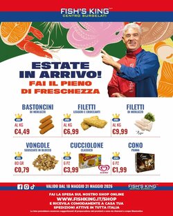 Volantino promozionale Fish's King valide dal 18/05/2026