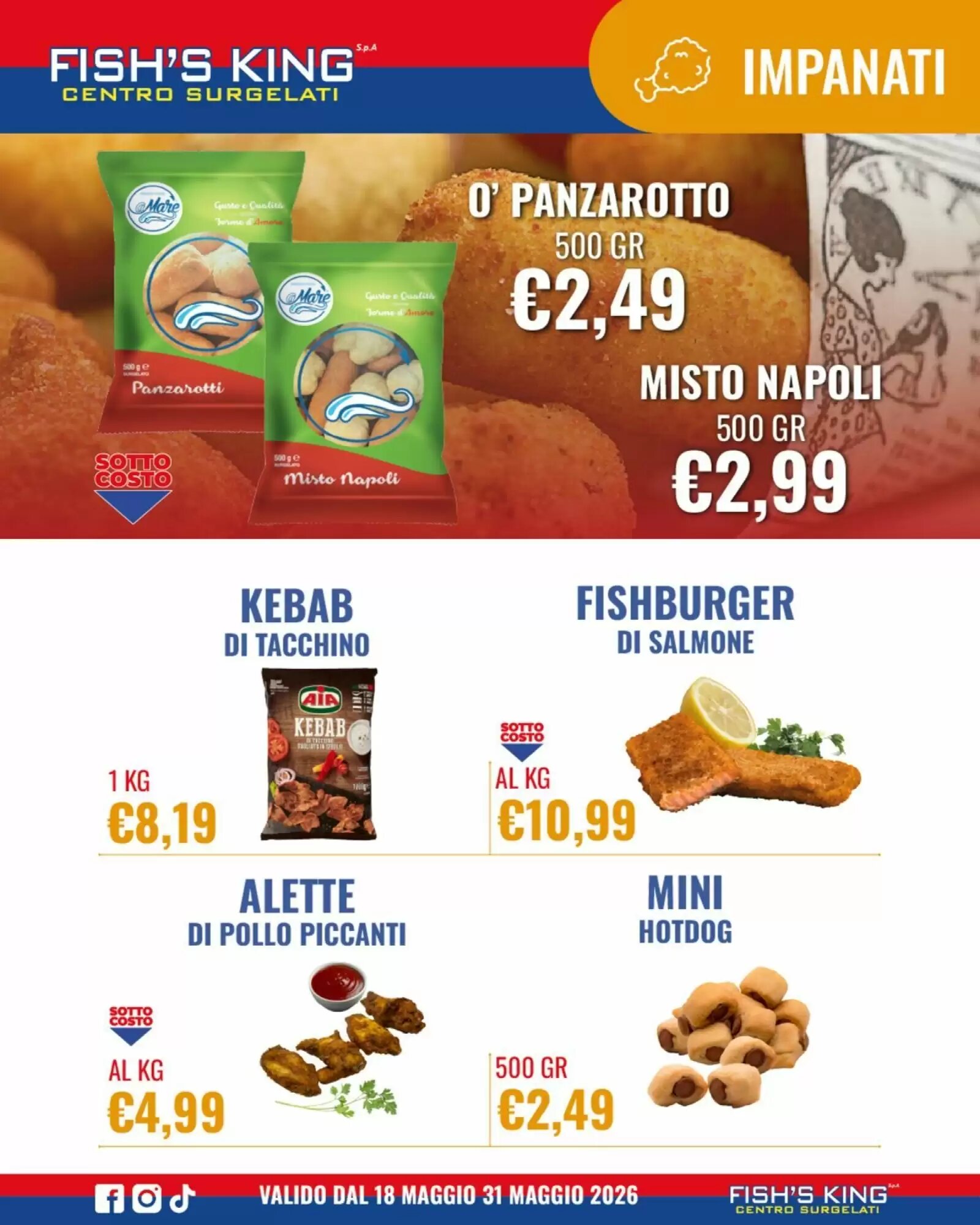 Volantino promozionale Fish's King  valide dal 18/05/2026 - Pagina 6.