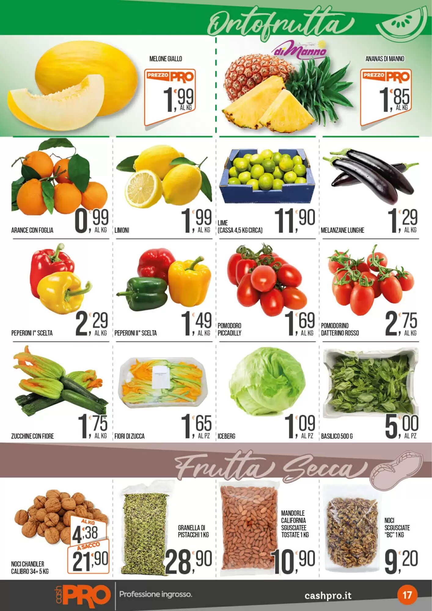 Volantino promozionale Cash pro  valide dal 18/05/2026 - Pagina 17.