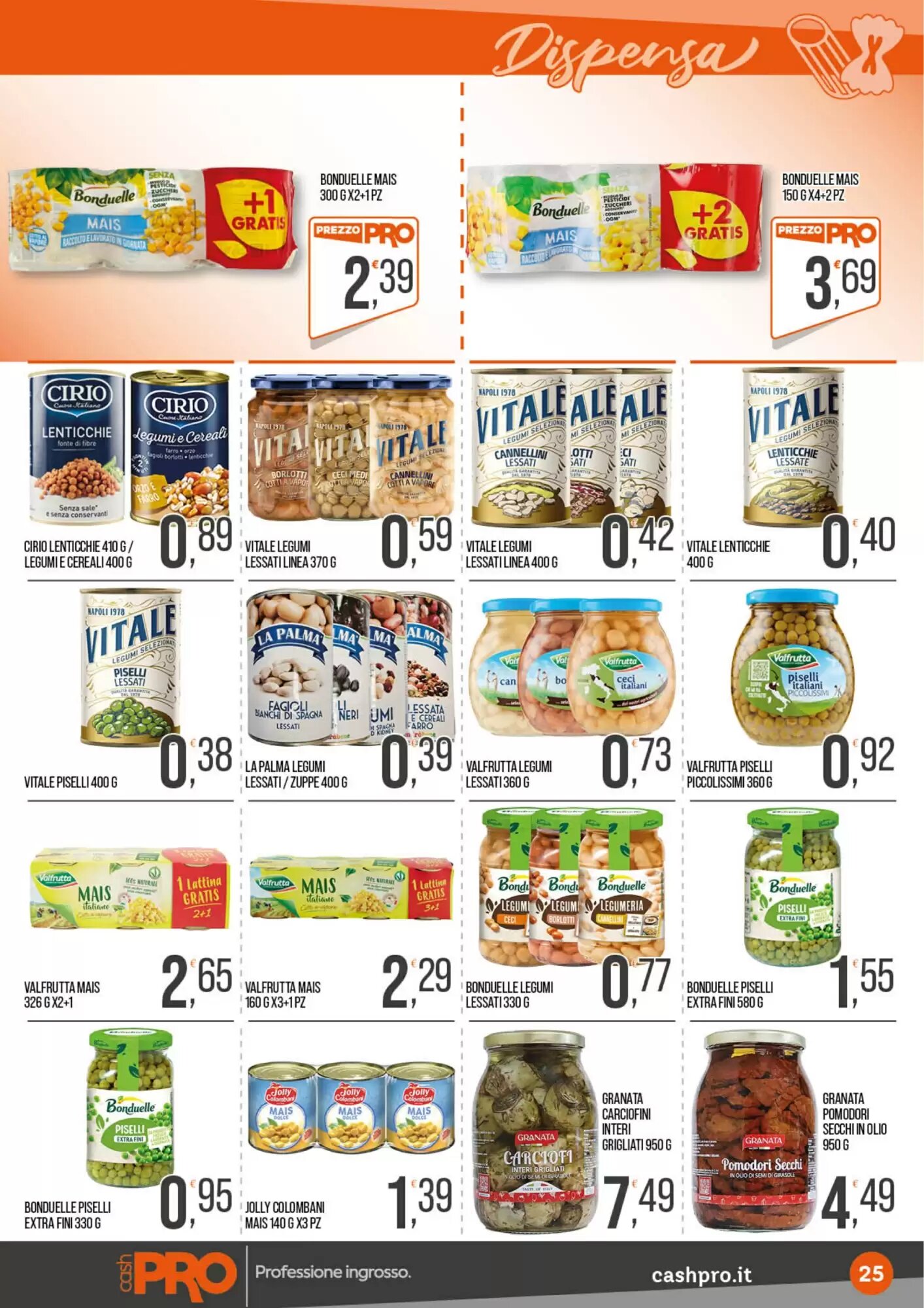 Volantino promozionale Cash pro  valide dal 18/05/2026 - Pagina 25.
