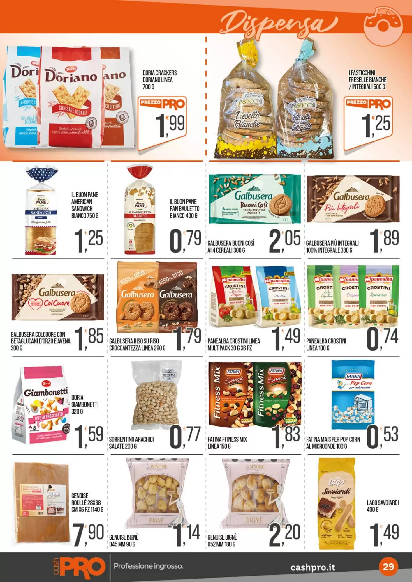Volantino promozionale Cash pro  valide dal 18/05/2026 - Pagina 29.