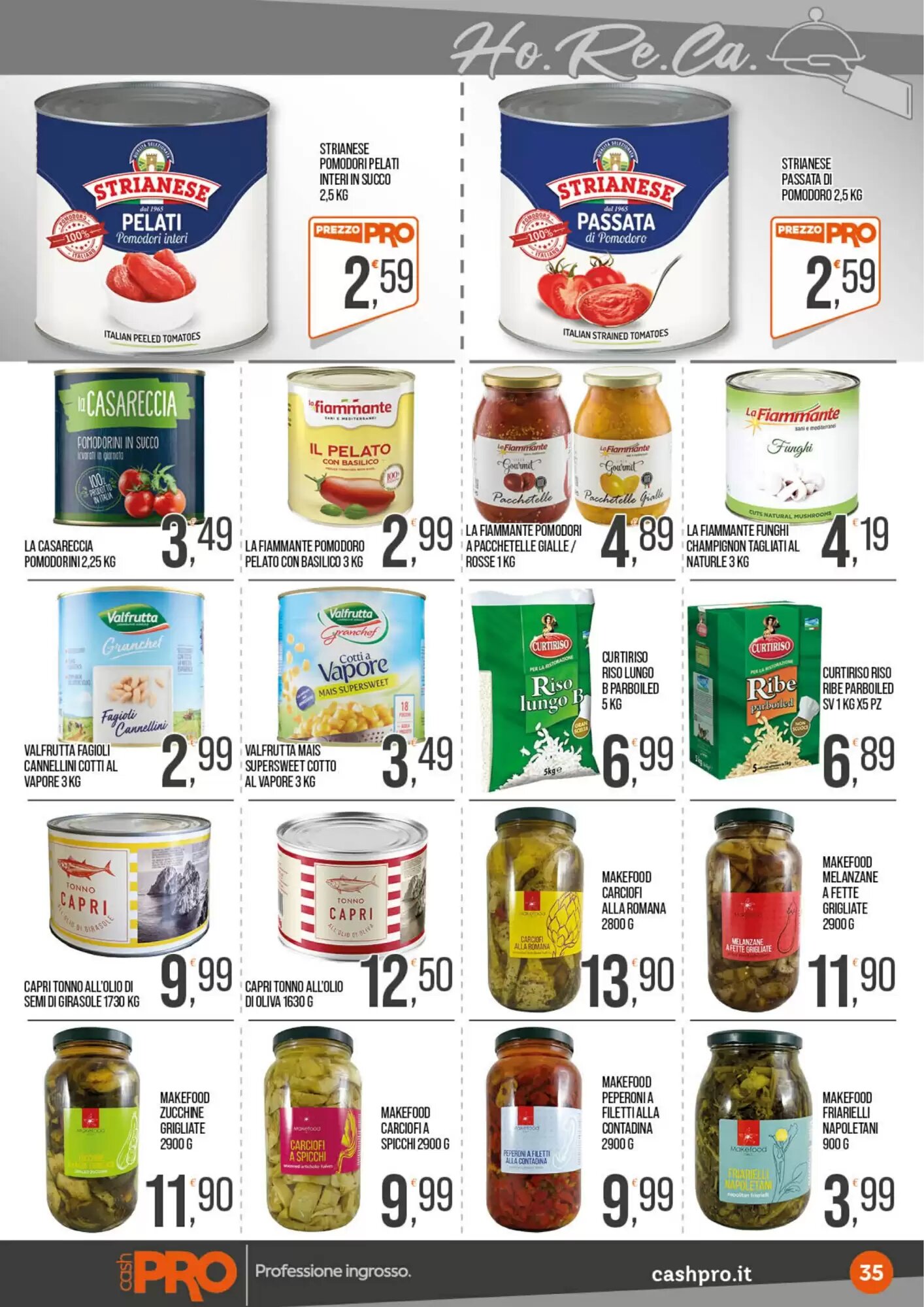 Volantino promozionale Cash pro  valide dal 18/05/2026 - Pagina 35.
