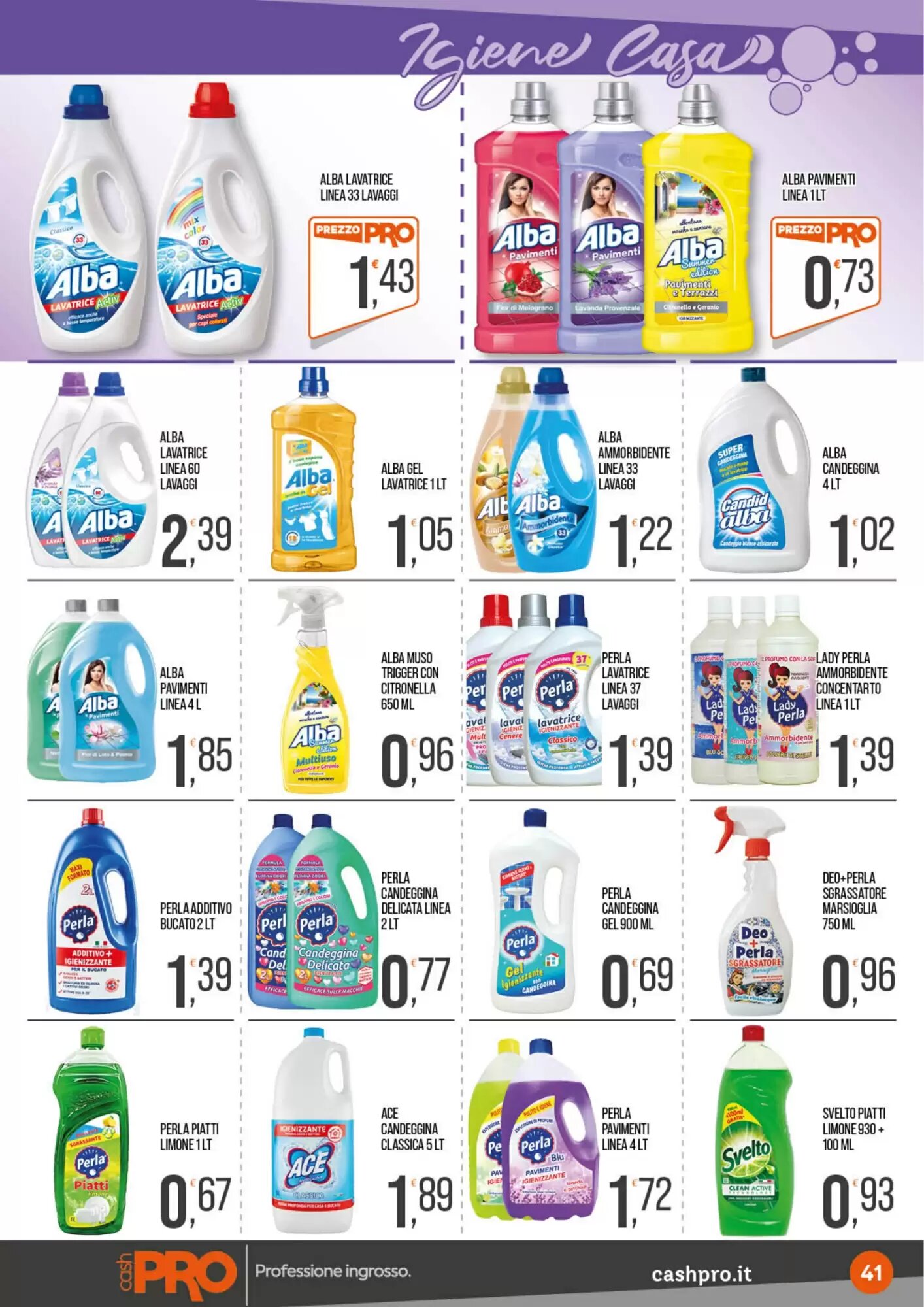 Volantino promozionale Cash pro  valide dal 18/05/2026 - Pagina 41.