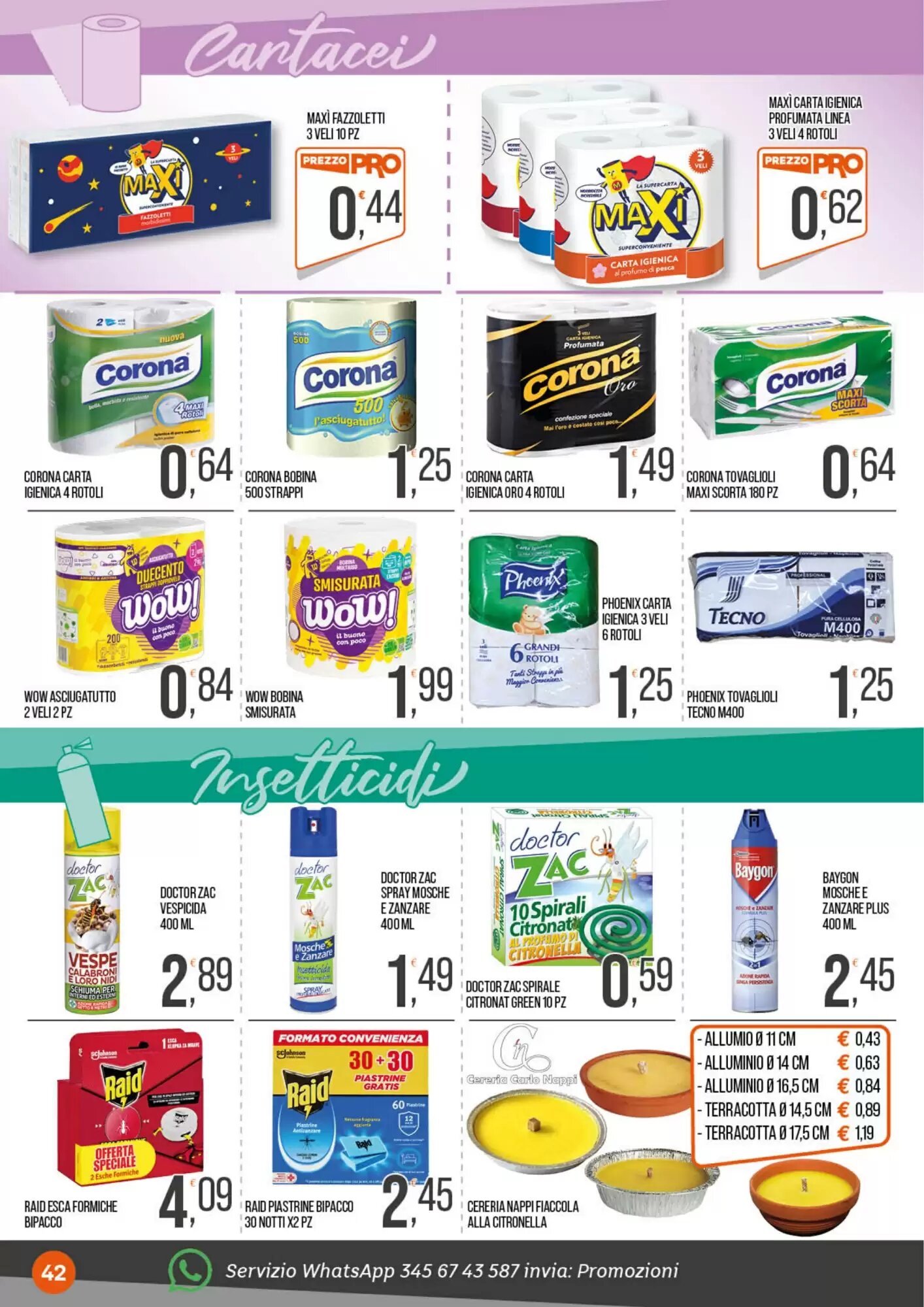 Volantino promozionale Cash pro  valide dal 18/05/2026 - Pagina 42.
