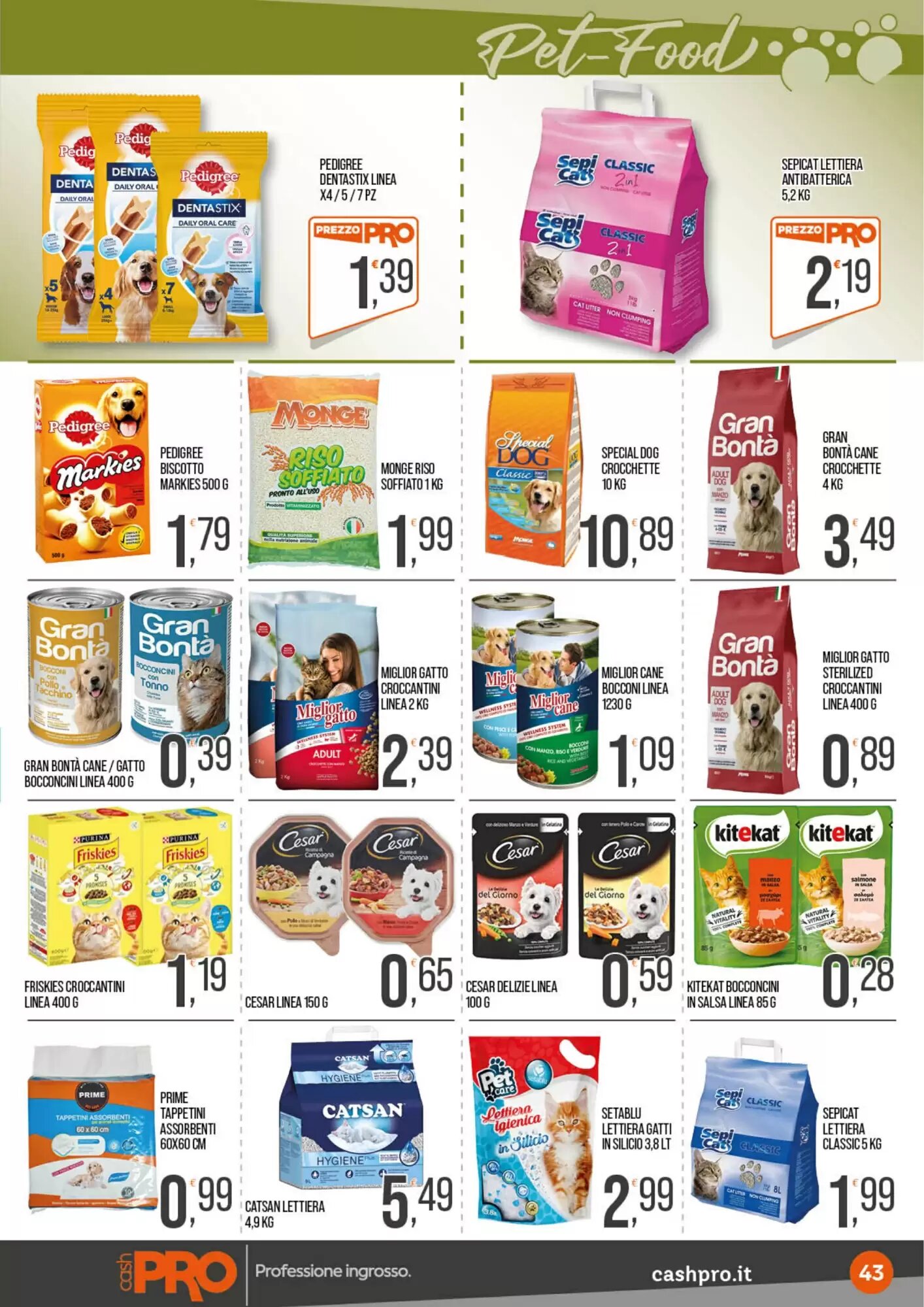 Volantino promozionale Cash pro  valide dal 18/05/2026 - Pagina 43.