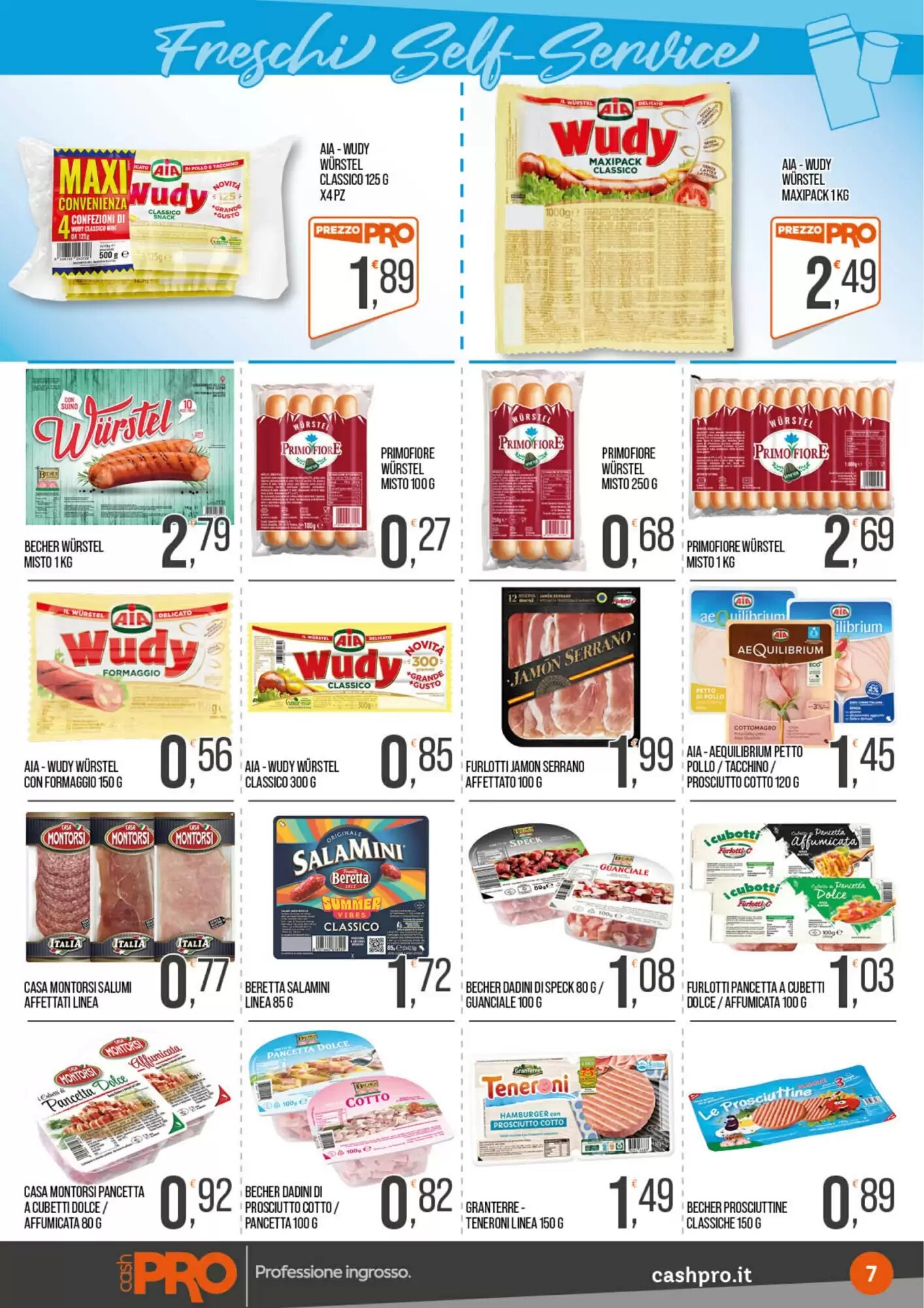 Volantino promozionale Cash pro  valide dal 18/05/2026 - Pagina 7.