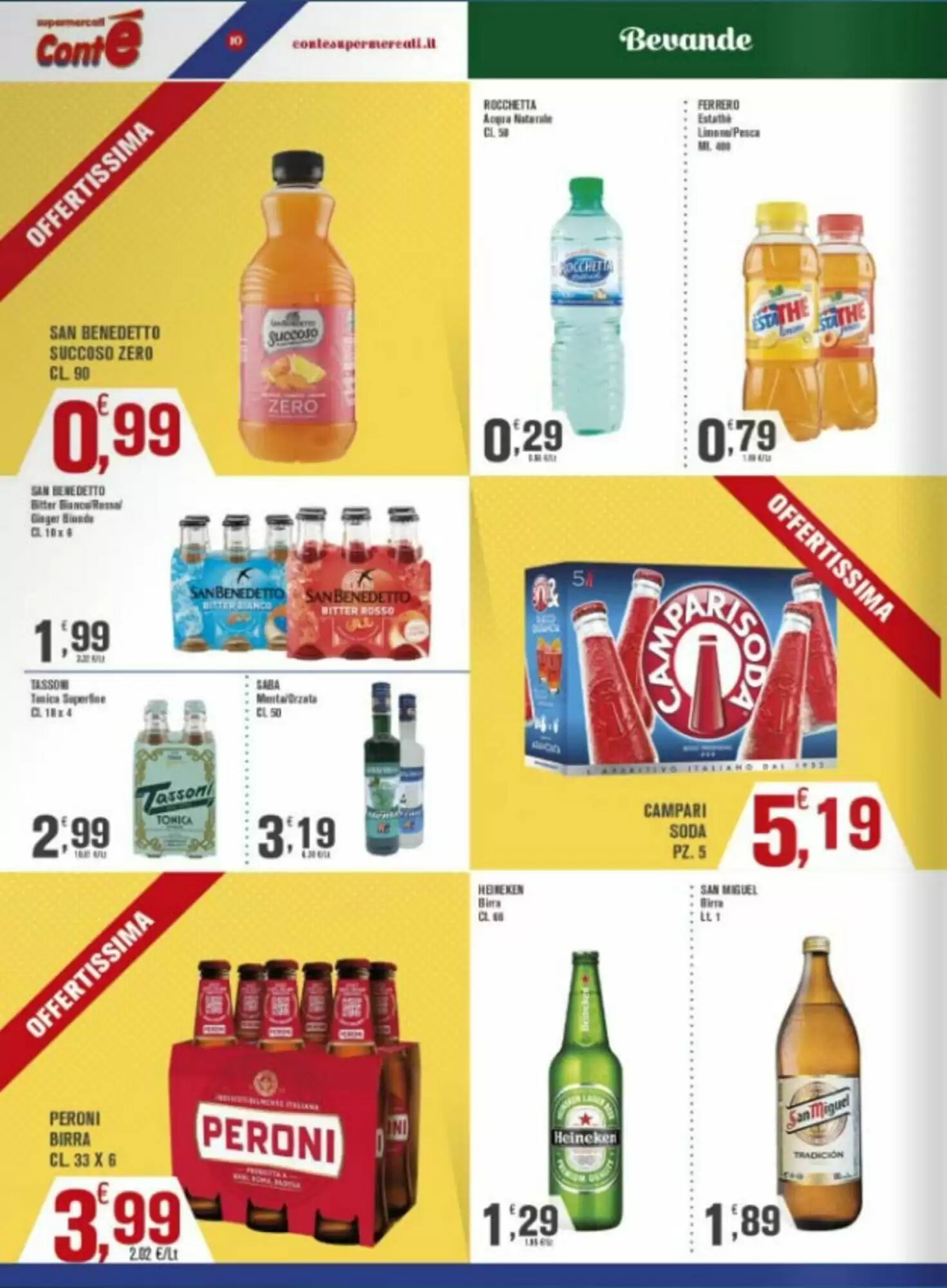 Volantino promozionale Conté Supermercati  valide dal 18/05/2026 - Pagina 10.