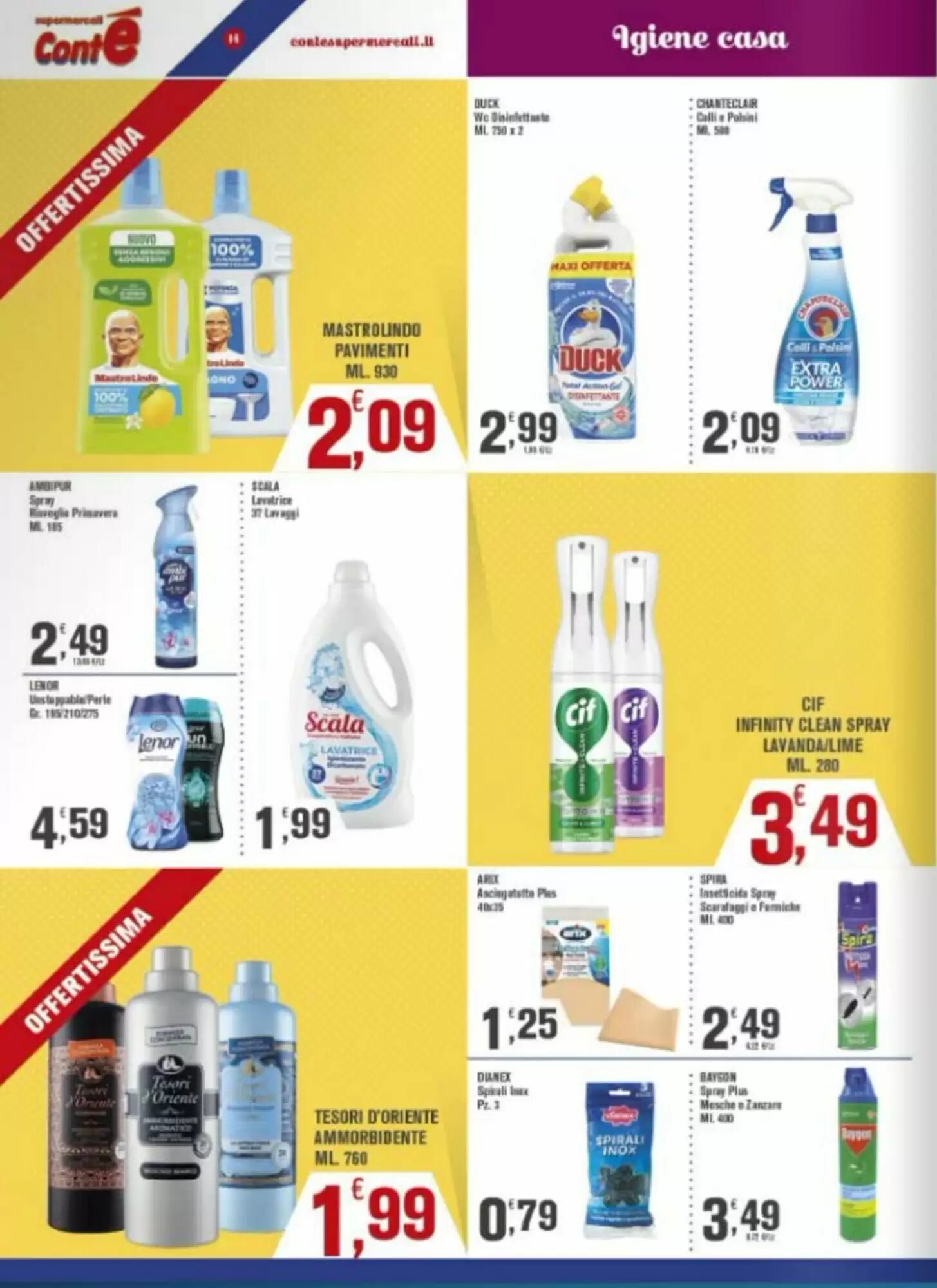 Volantino promozionale Conté Supermercati  valide dal 18/05/2026 - Pagina 14.