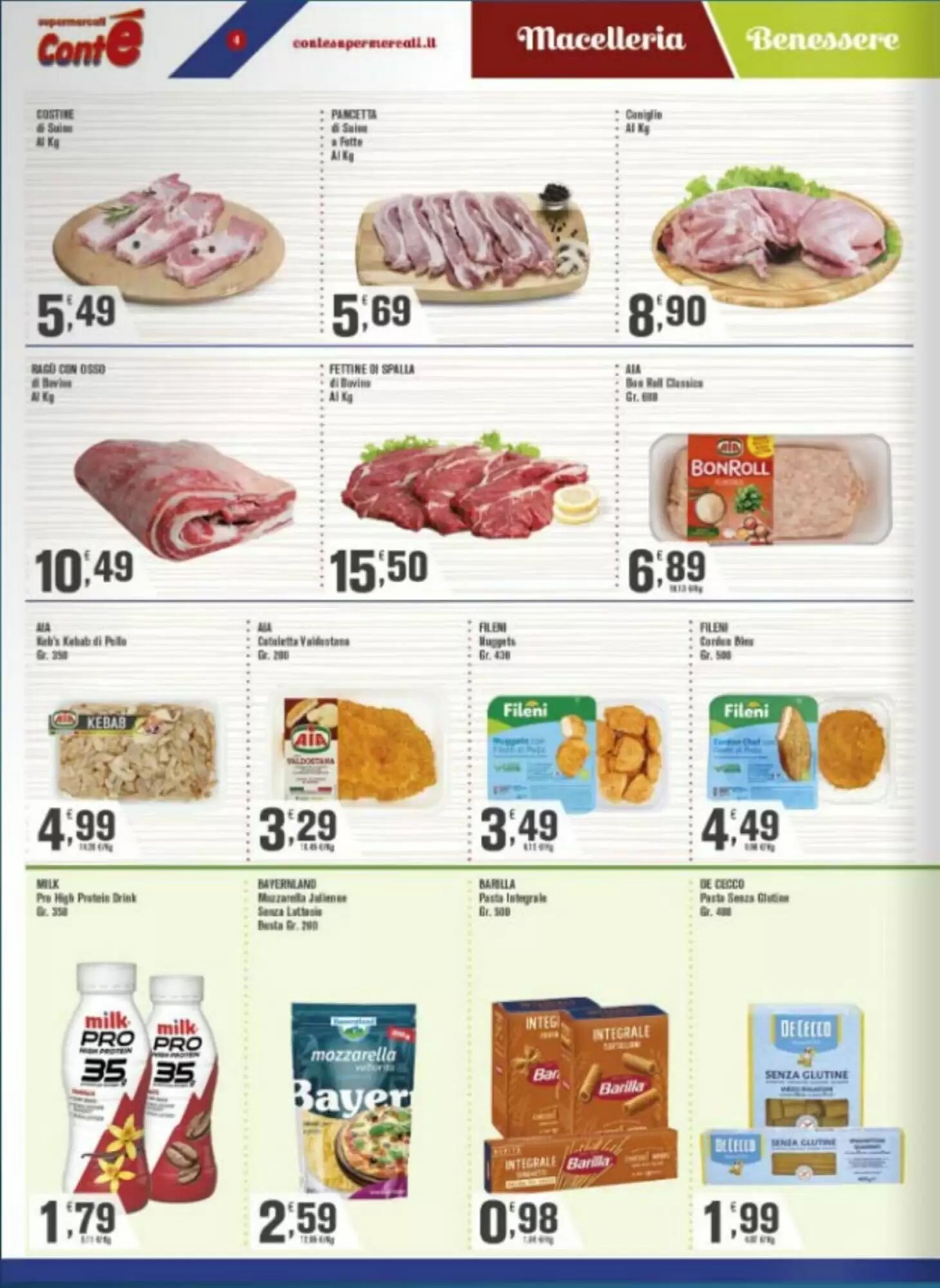 Volantino promozionale Conté Supermercati  valide dal 18/05/2026 - Pagina 4.