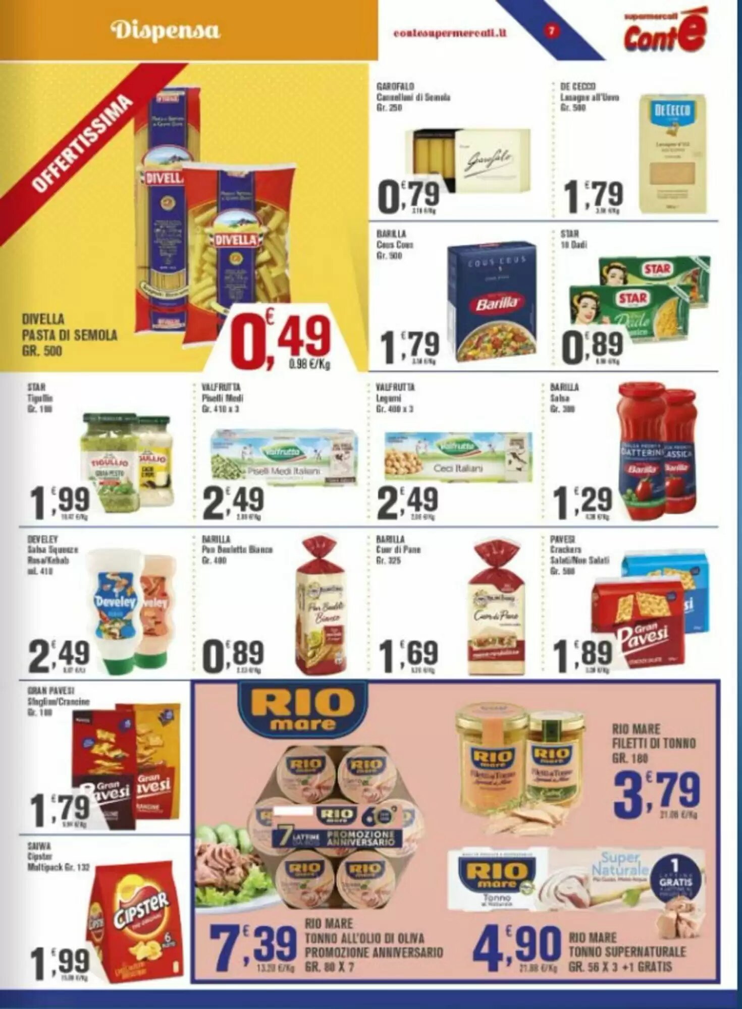 Volantino promozionale Conté Supermercati  valide dal 18/05/2026 - Pagina 7.