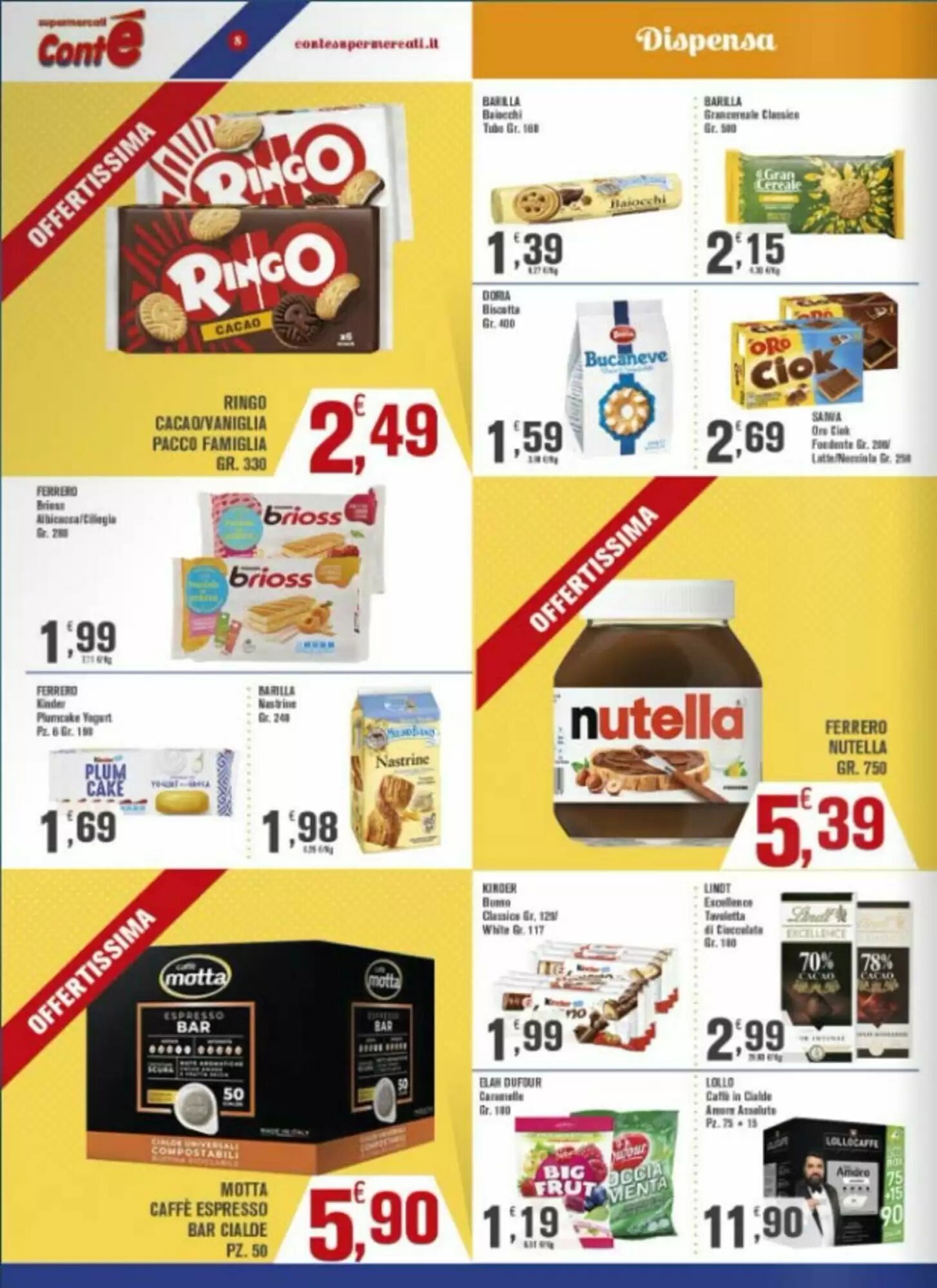 Volantino promozionale Conté Supermercati  valide dal 18/05/2026 - Pagina 8.
