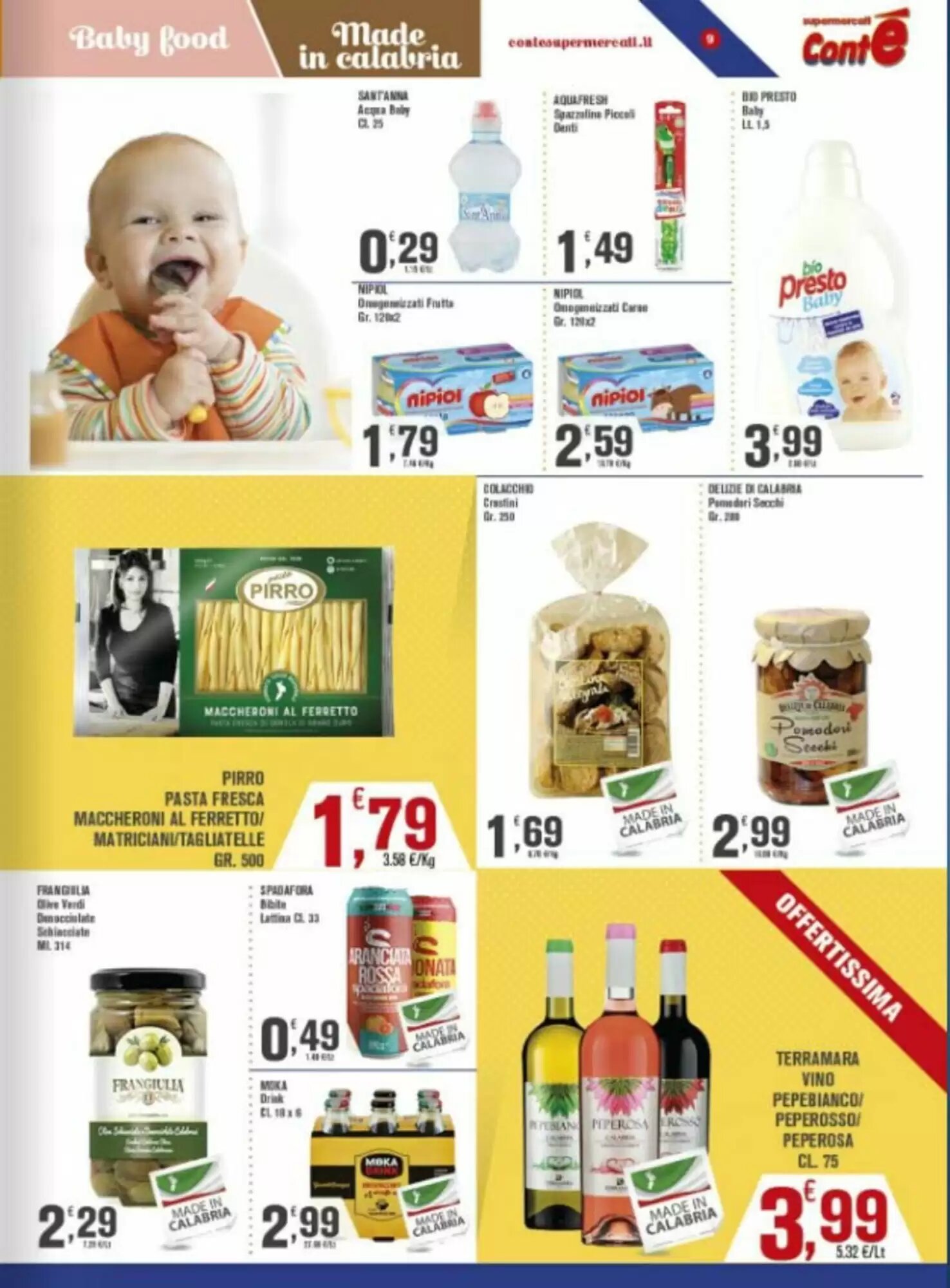 Volantino promozionale Conté Supermercati  valide dal 18/05/2026 - Pagina 9.