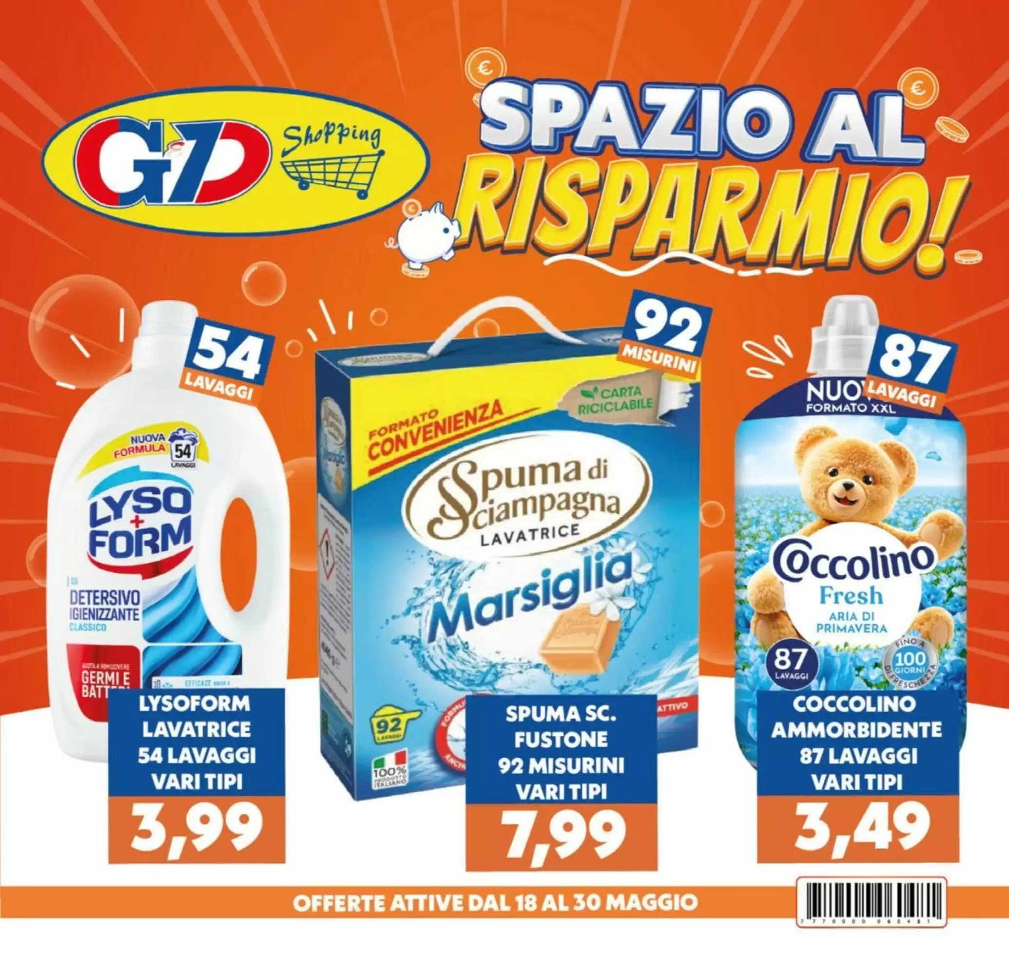 Volantino promozionale GeD Shopping  valide dal 18/05/2026 - Pagina 1.
