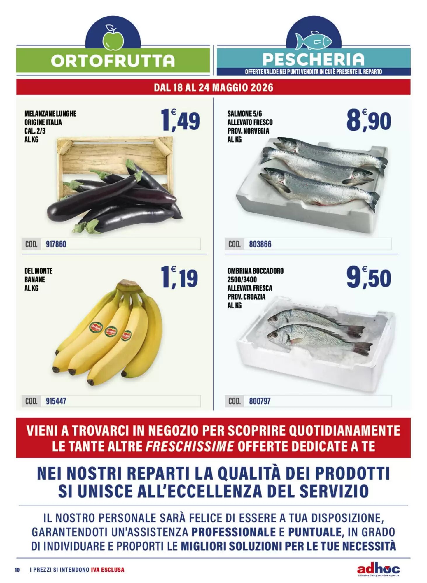 Volantino promozionale Adhoc  valide dal 18/05/2026 - Pagina 10.