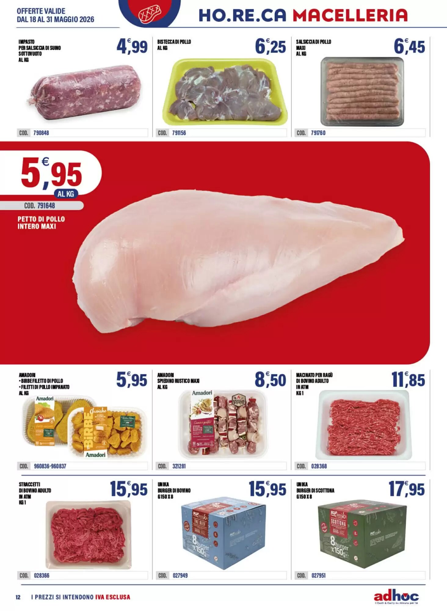Volantino promozionale Adhoc  valide dal 18/05/2026 - Pagina 12.