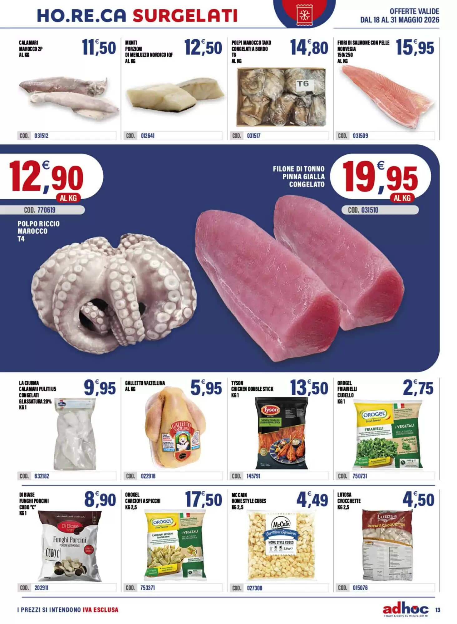 Volantino promozionale Adhoc  valide dal 18/05/2026 - Pagina 13.