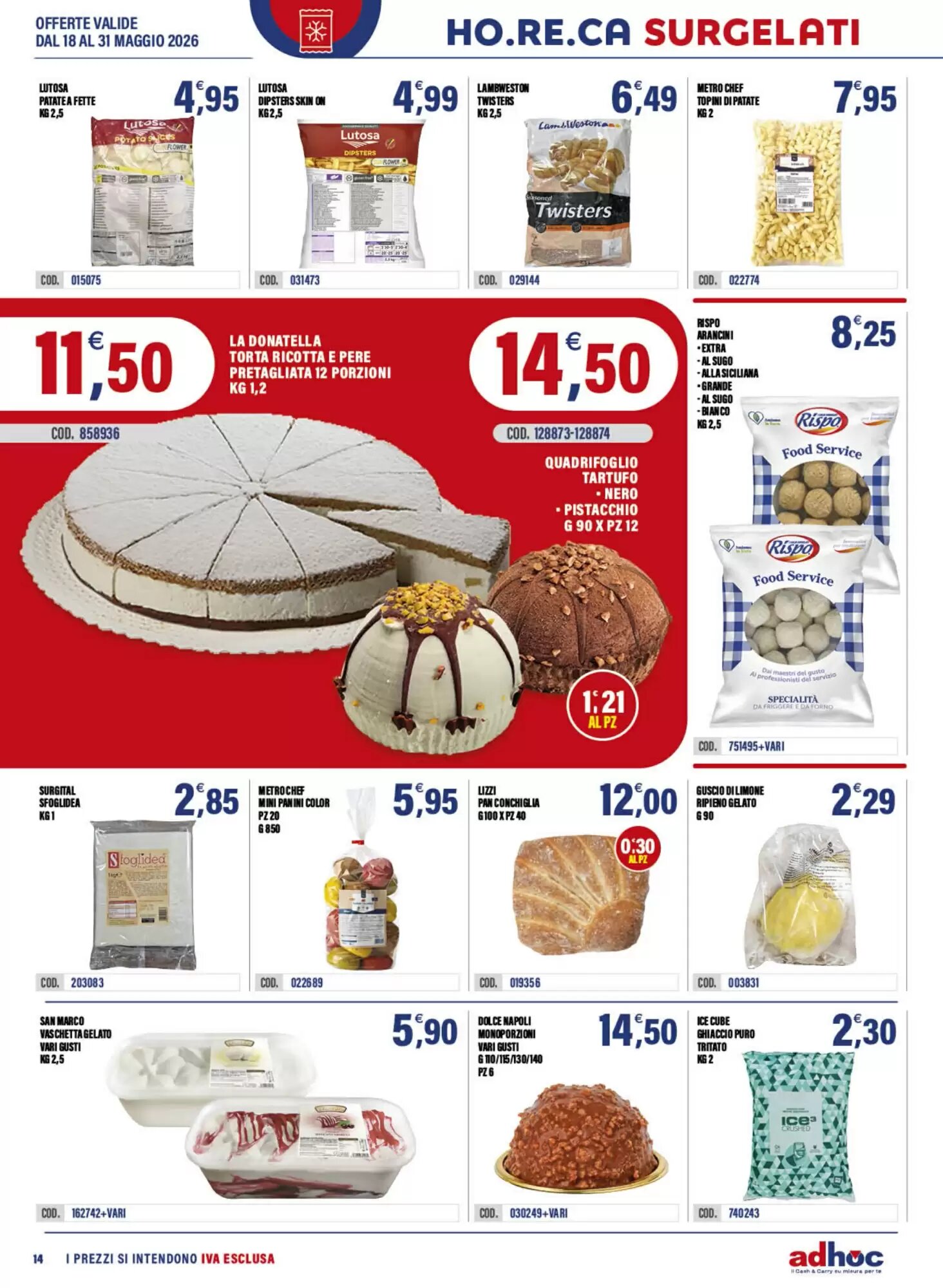Volantino promozionale Adhoc  valide dal 18/05/2026 - Pagina 14.