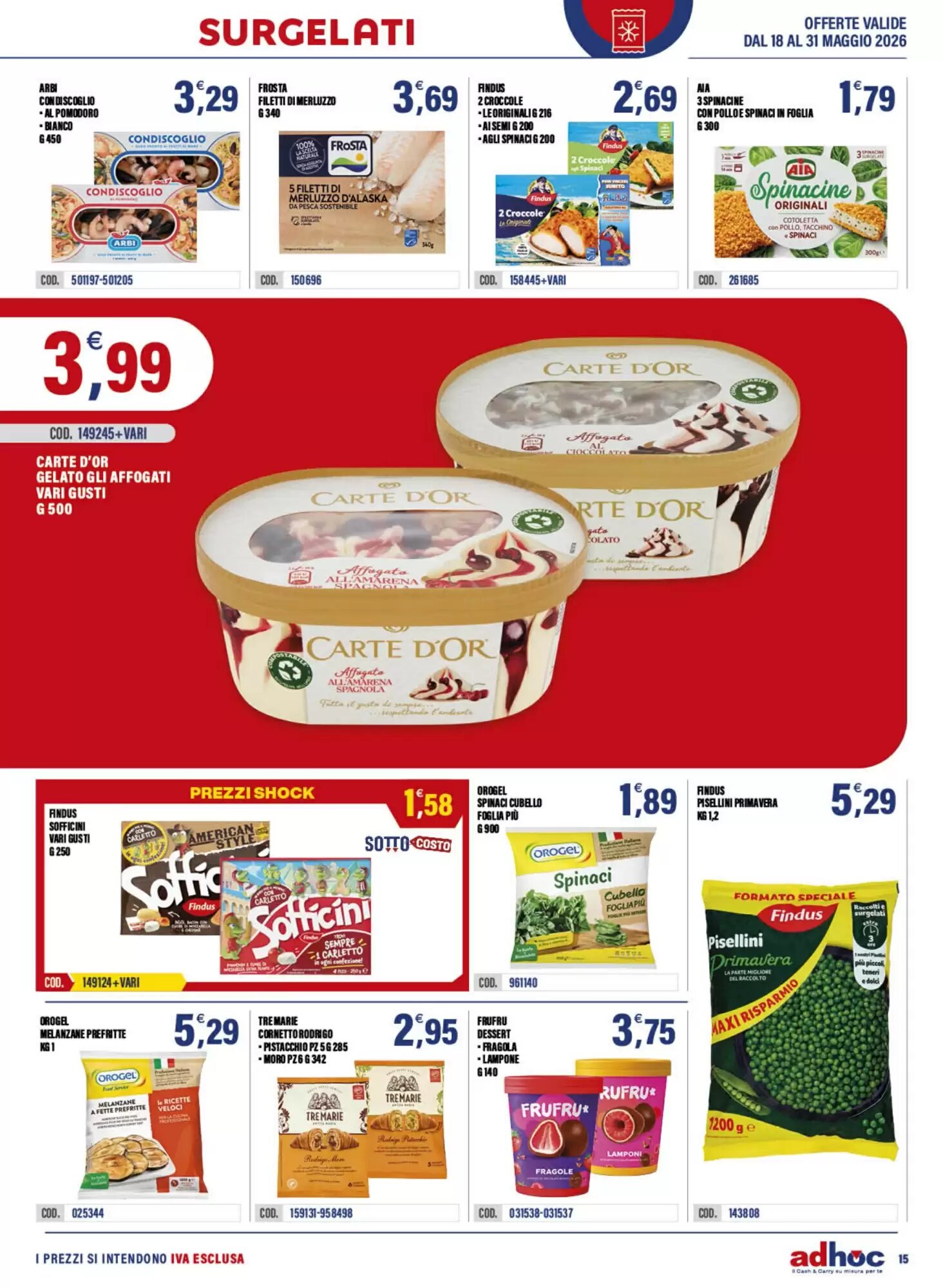 Volantino promozionale Adhoc  valide dal 18/05/2026 - Pagina 15.