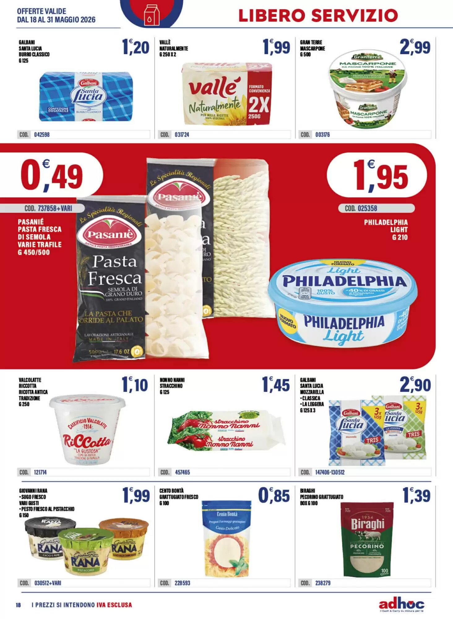 Volantino promozionale Adhoc  valide dal 18/05/2026 - Pagina 18.