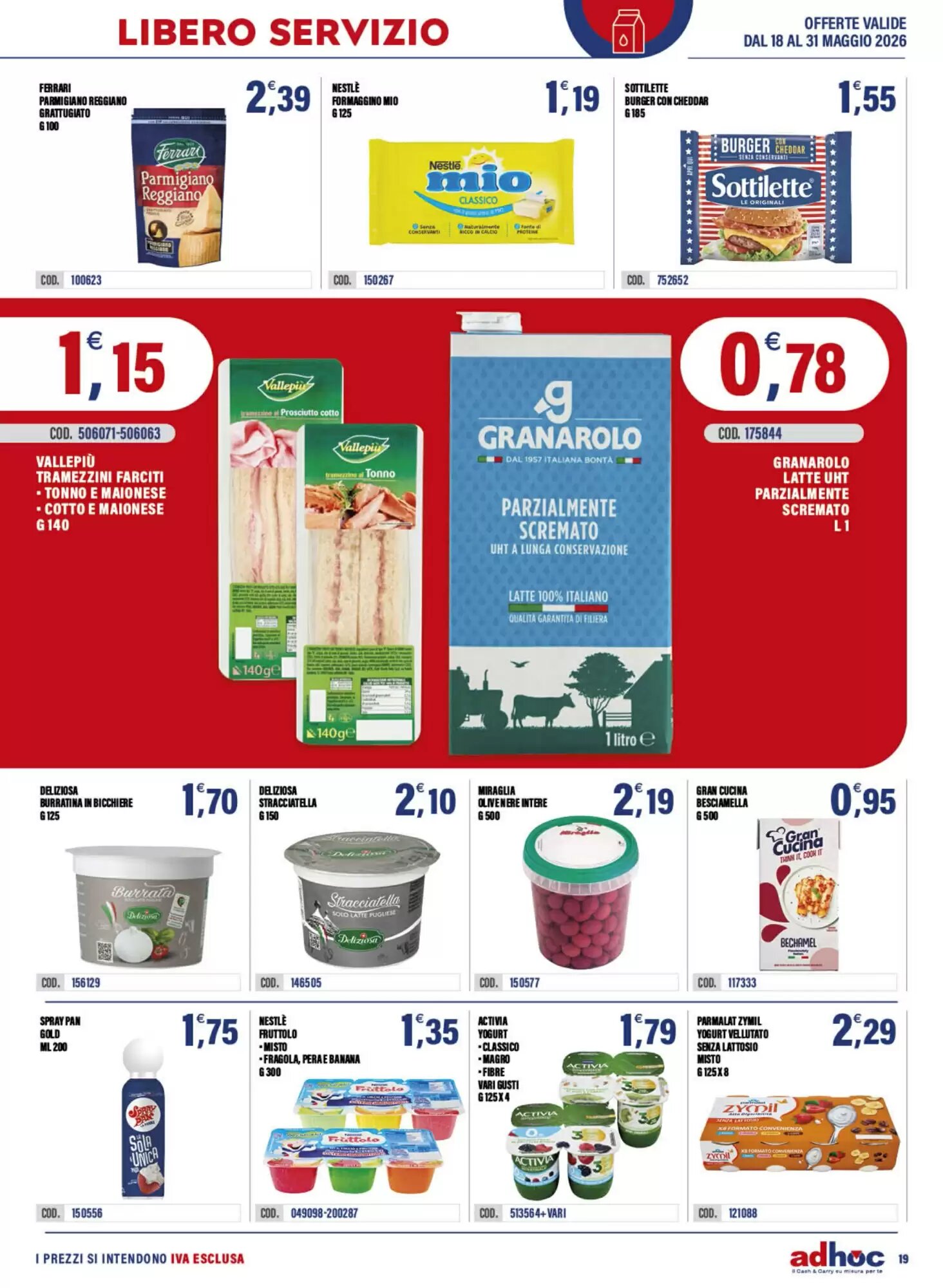 Volantino promozionale Adhoc  valide dal 18/05/2026 - Pagina 19.