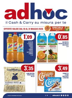 Volantino promozionale Adhoc  valide dal 18/05/2026
