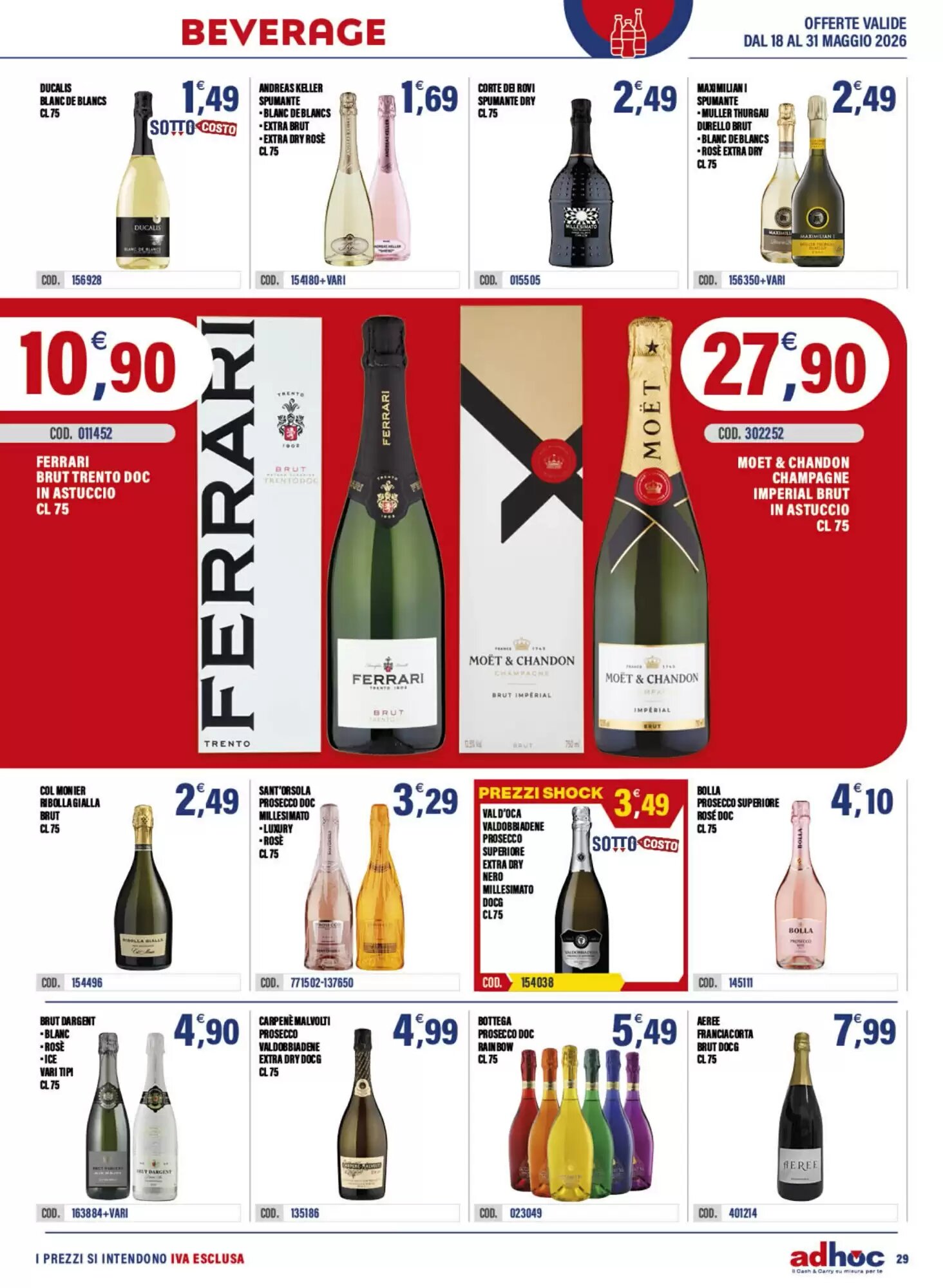 Volantino promozionale Adhoc  valide dal 18/05/2026 - Pagina 29.