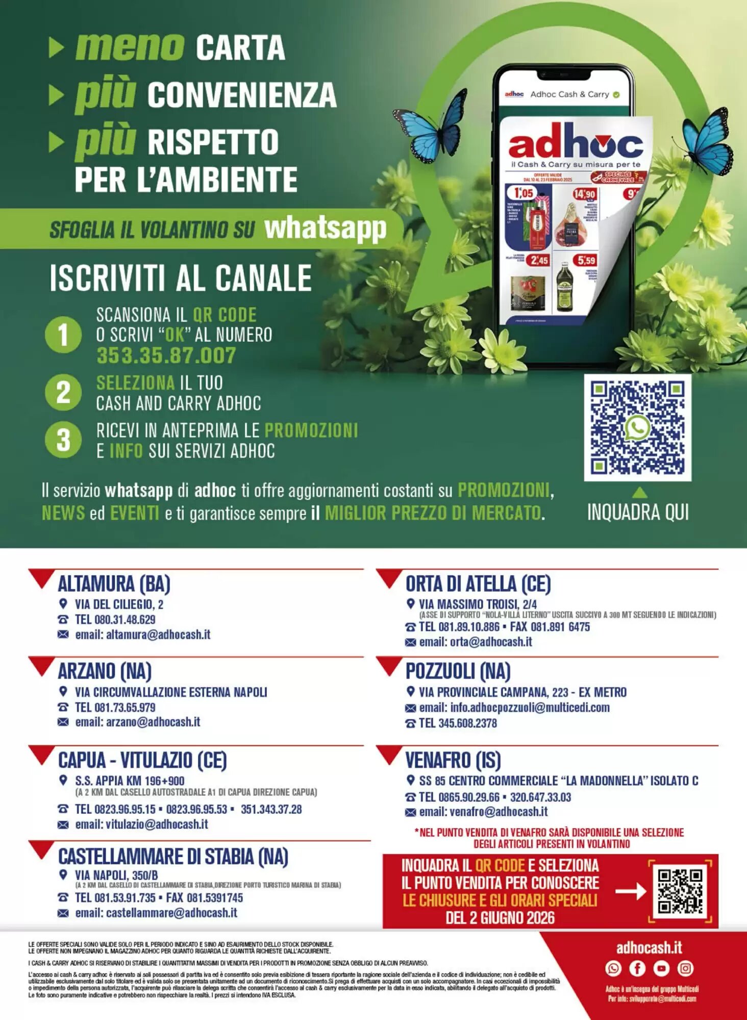 Volantino promozionale Adhoc  valide dal 18/05/2026 - Pagina 32.