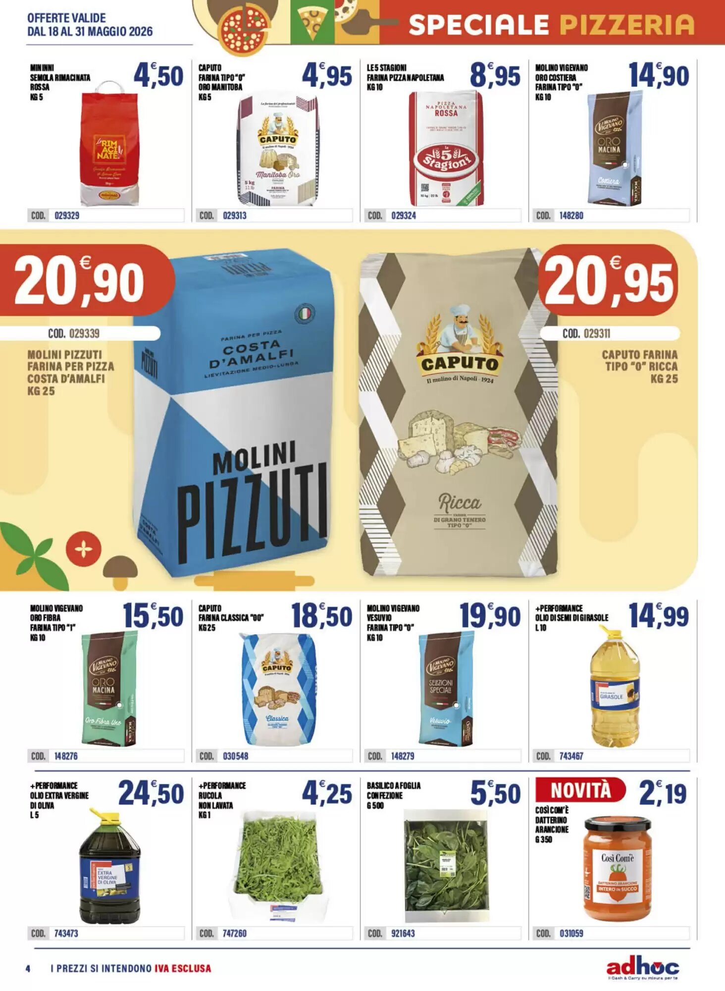 Volantino promozionale Adhoc  valide dal 18/05/2026 - Pagina 4.