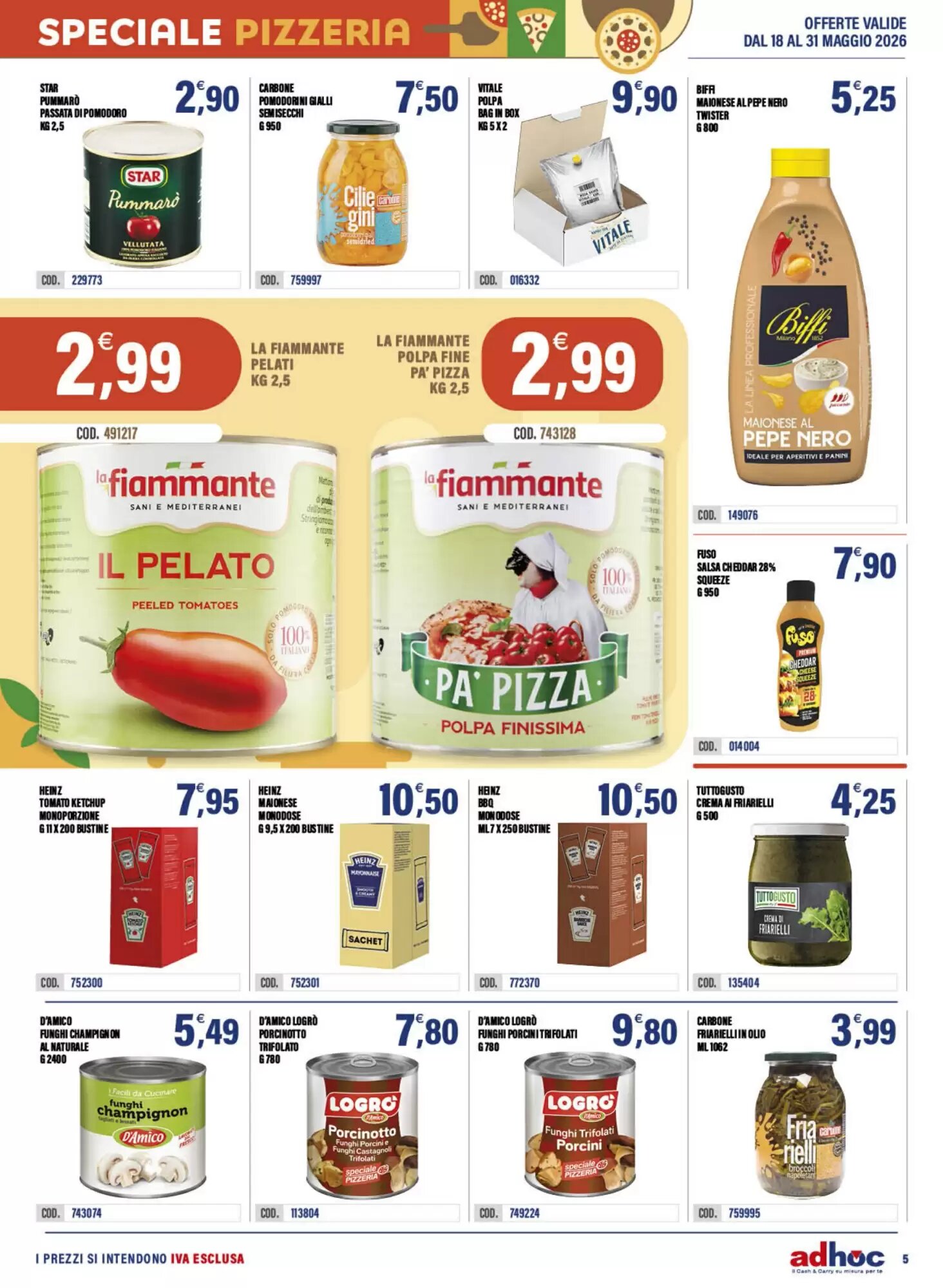 Volantino promozionale Adhoc  valide dal 18/05/2026 - Pagina 5.