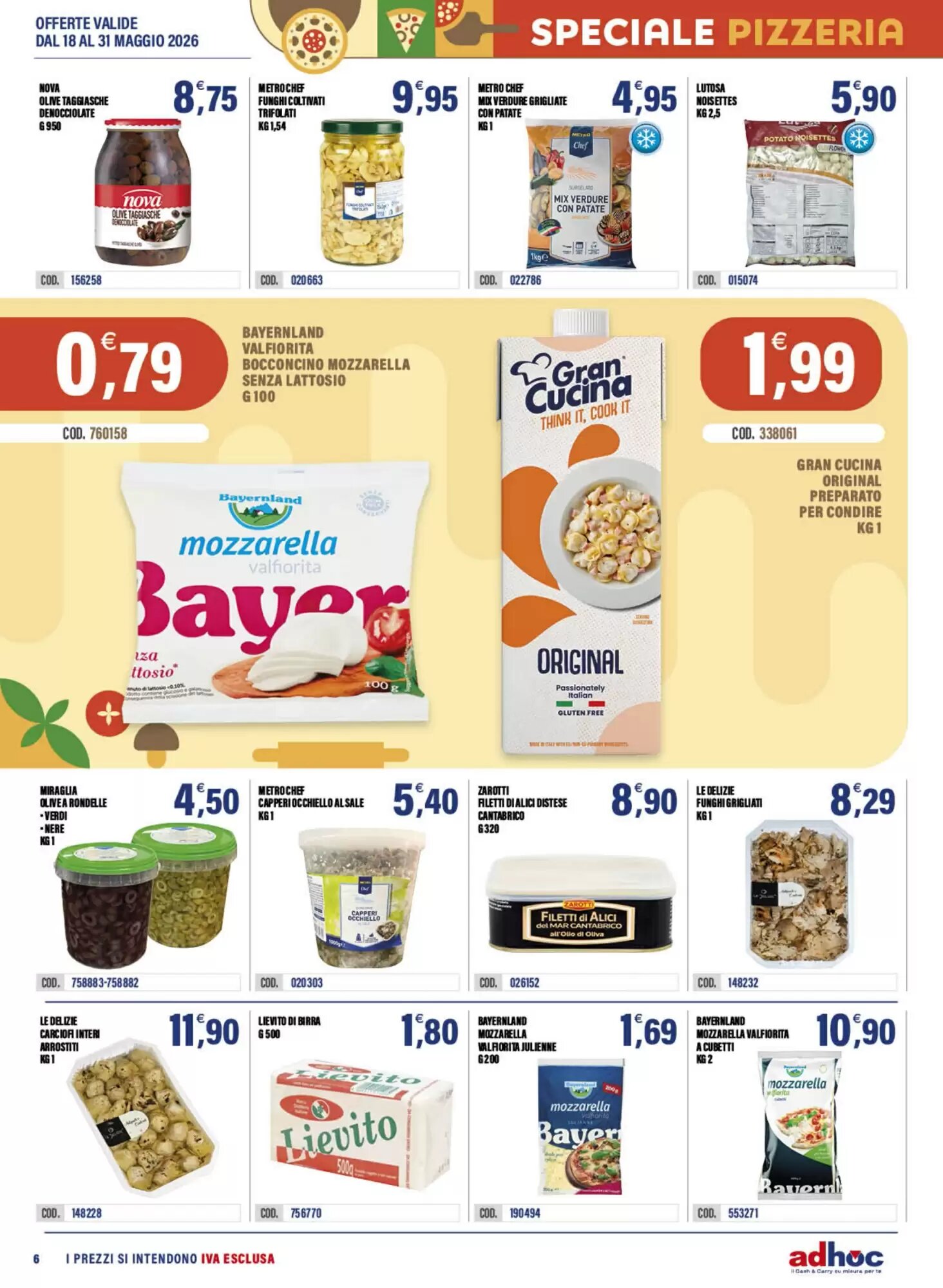 Volantino promozionale Adhoc  valide dal 18/05/2026 - Pagina 6.